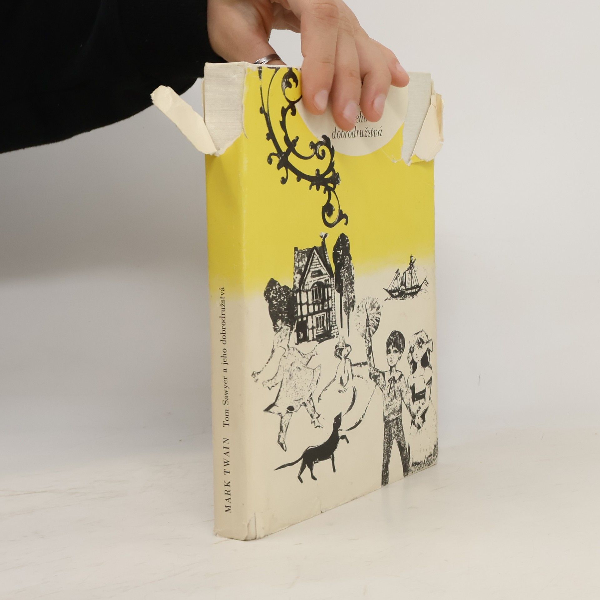 Mark Twain Tom Sawyer a jeho dobrodružstvá