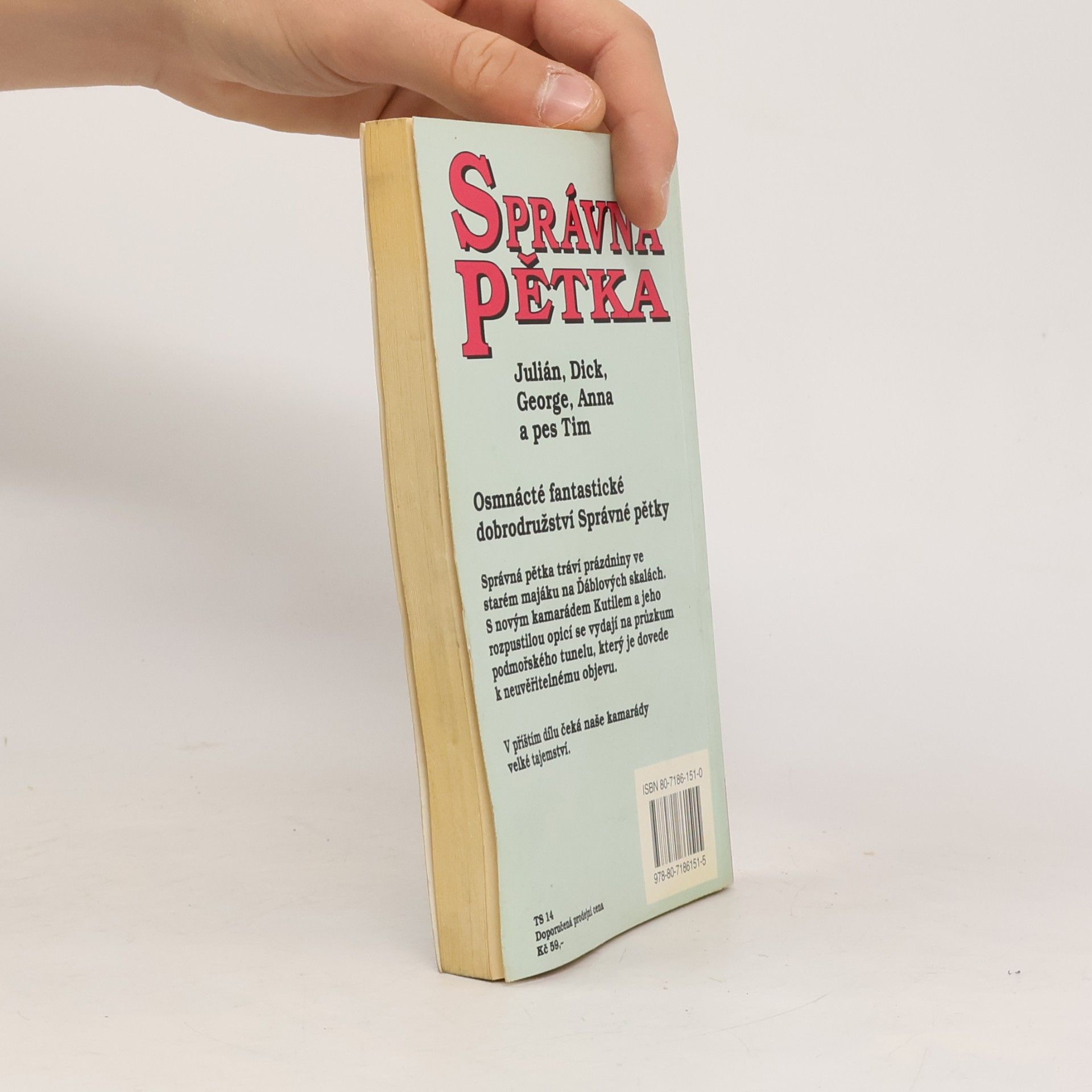 Enid Blyton Správná pětka, Pětka na Ďáblových skalách