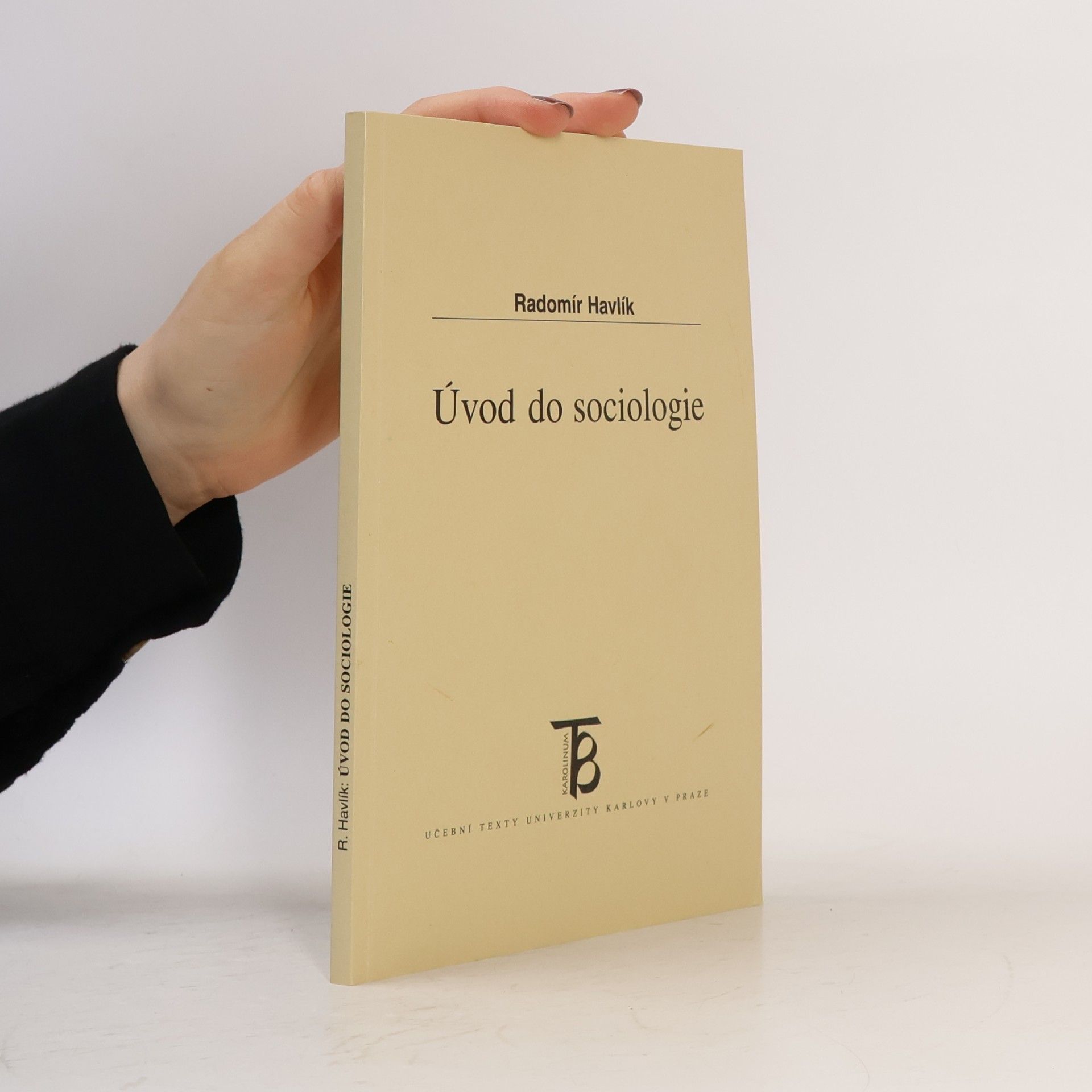 Radomír Havlík Úvod do sociologie