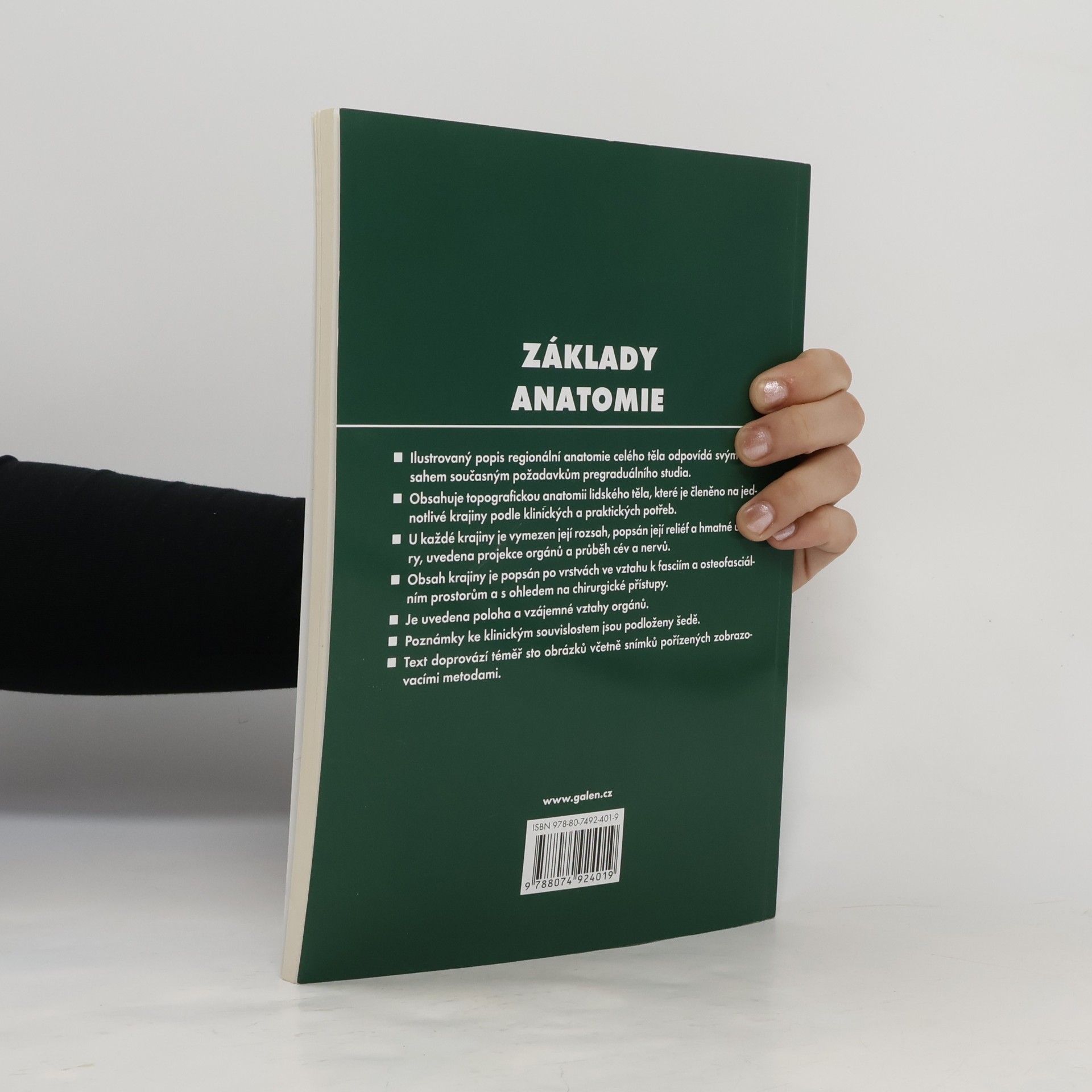 Miloš Grim Základy anatomie. 5., Anatomie krajin těla