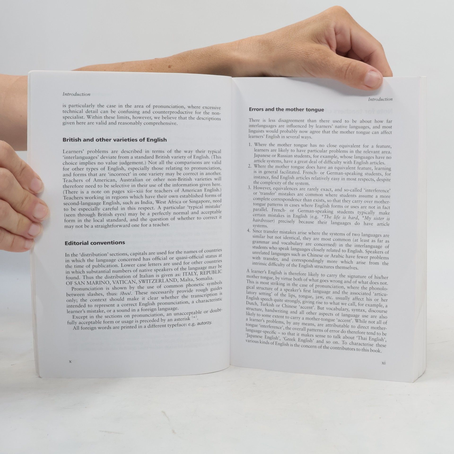 Michael Swan Learner English: A teacher's guide to interference and other problems