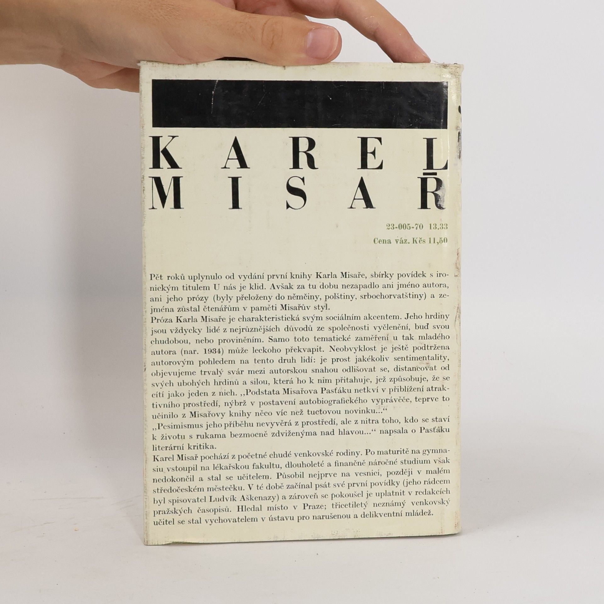 Karel Misař Pasťák