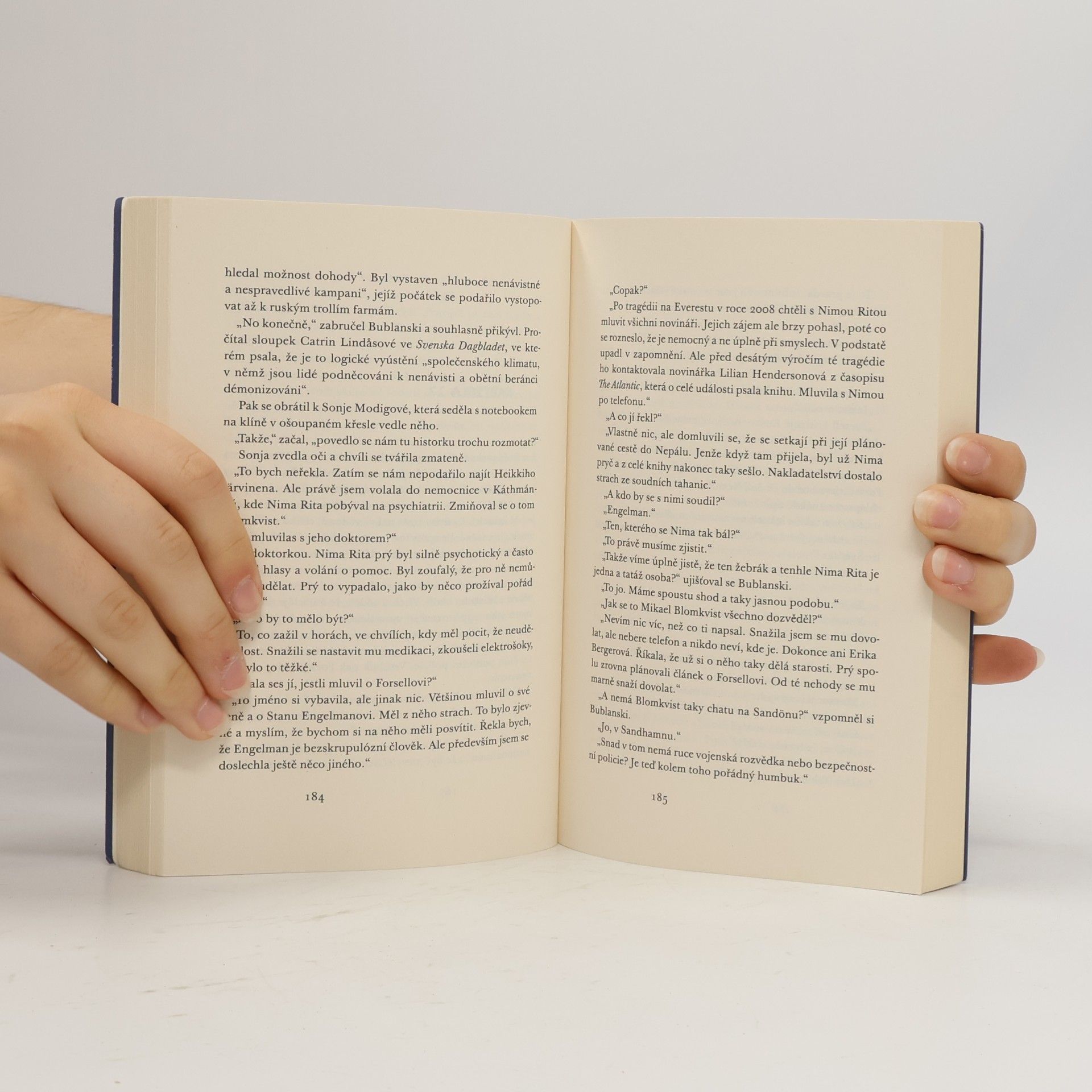 David Lagercrantz Dívka, která musí zemřít