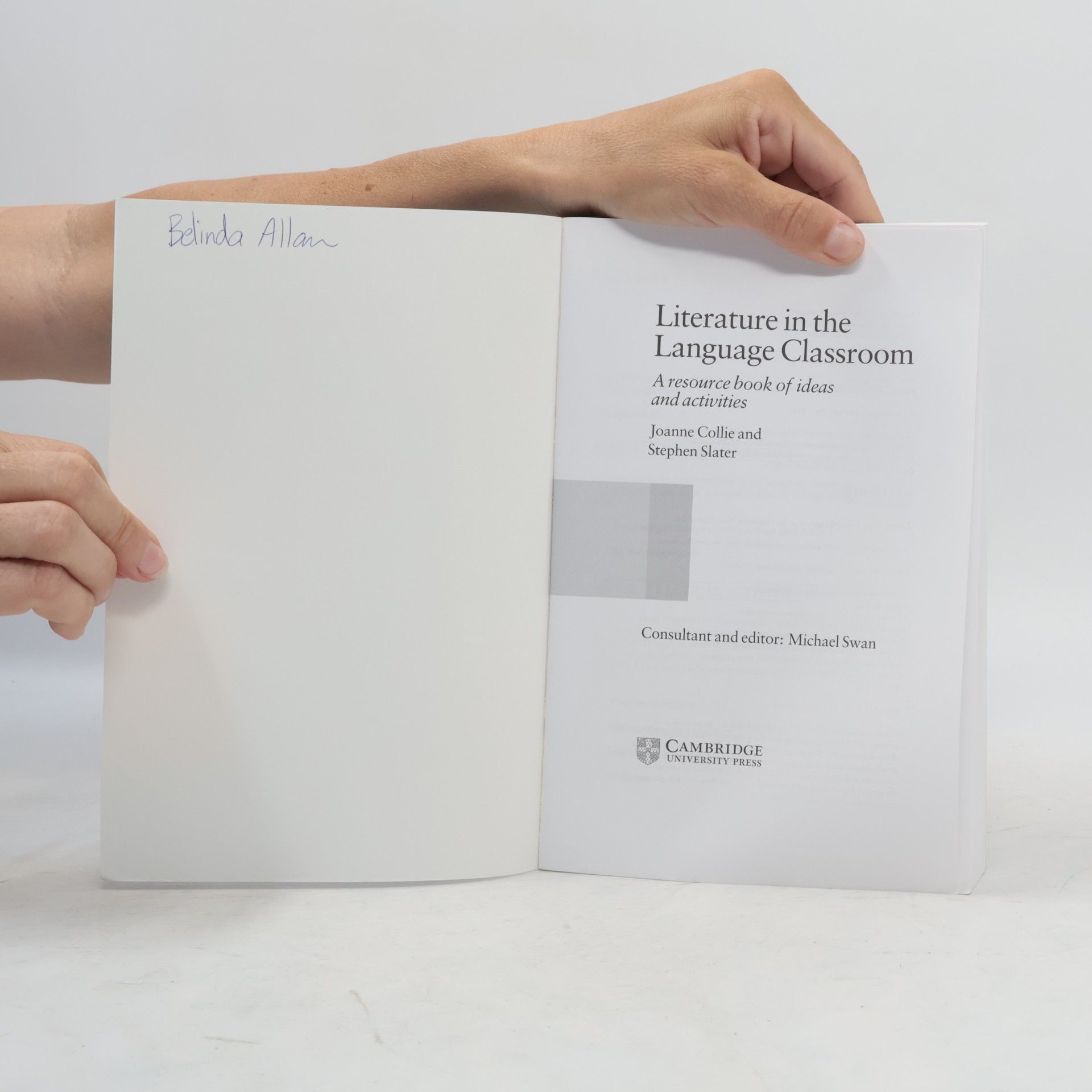 Stephen Slater Literature in the Language Classroom