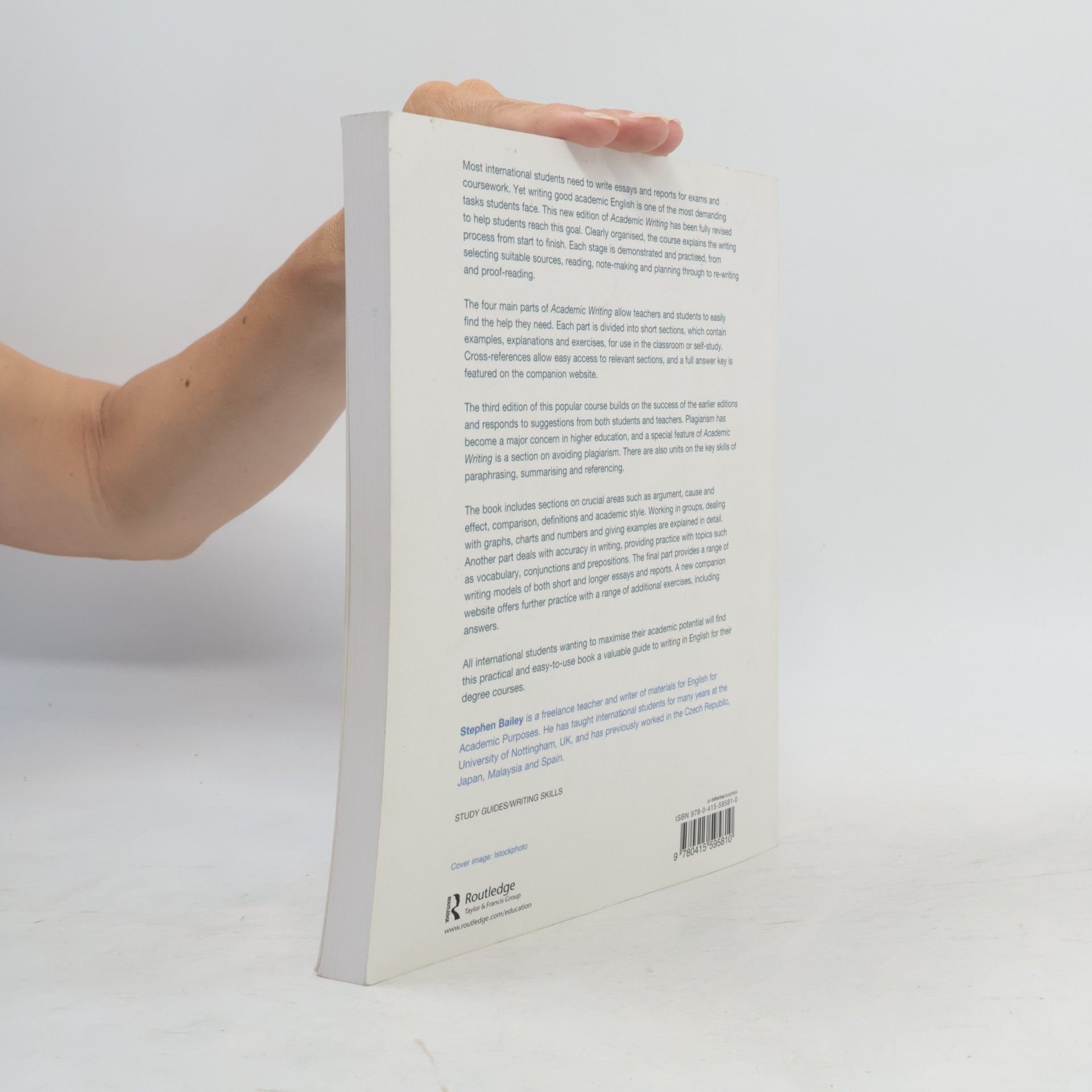Stephen Bailey Academic Writing. A Handbook For International Students
