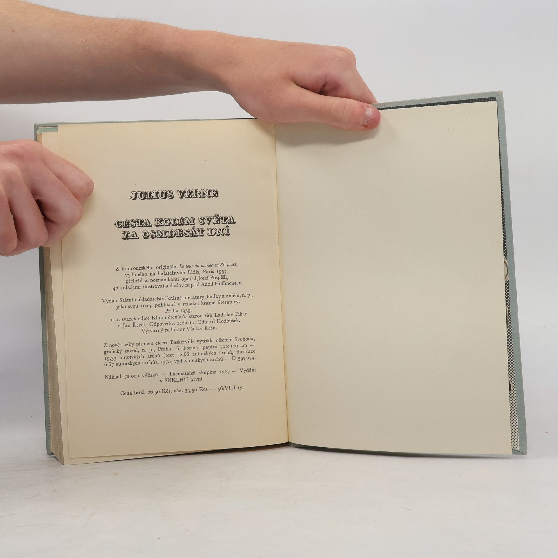 Jules Verne Cesta kolem světa za osmdesát dní