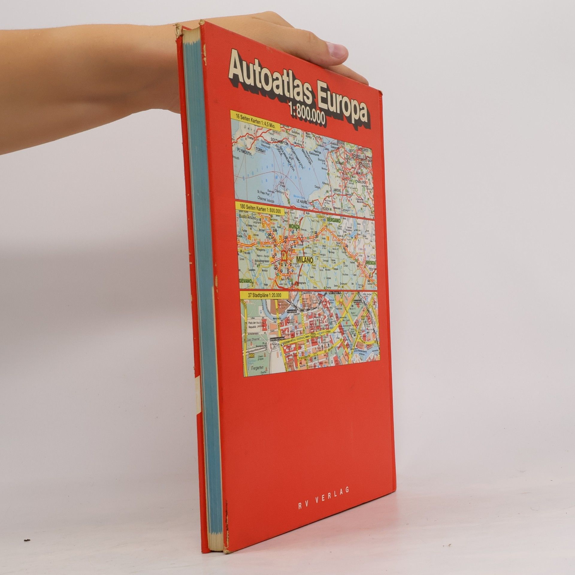 Various authors Autoatlas Europa 1:800 000