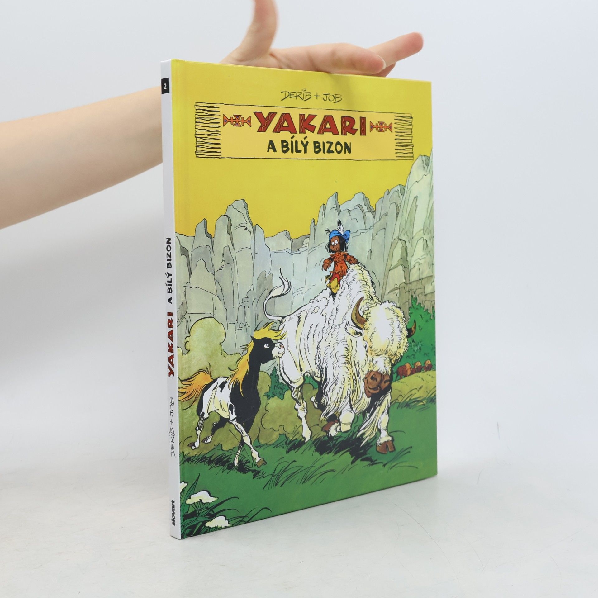 Derib Yakari a bílý bizon