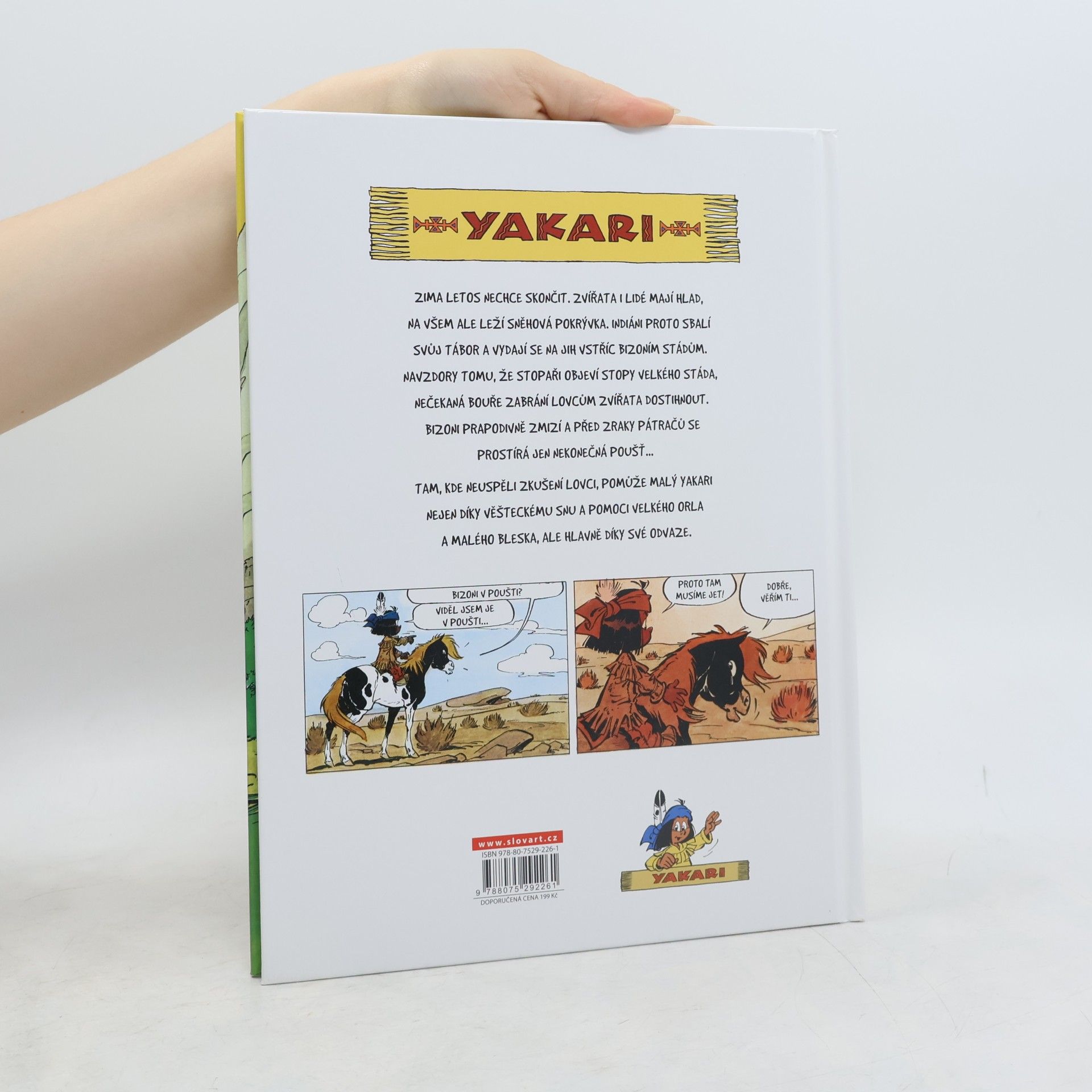 Job Yakari a bílý bizon