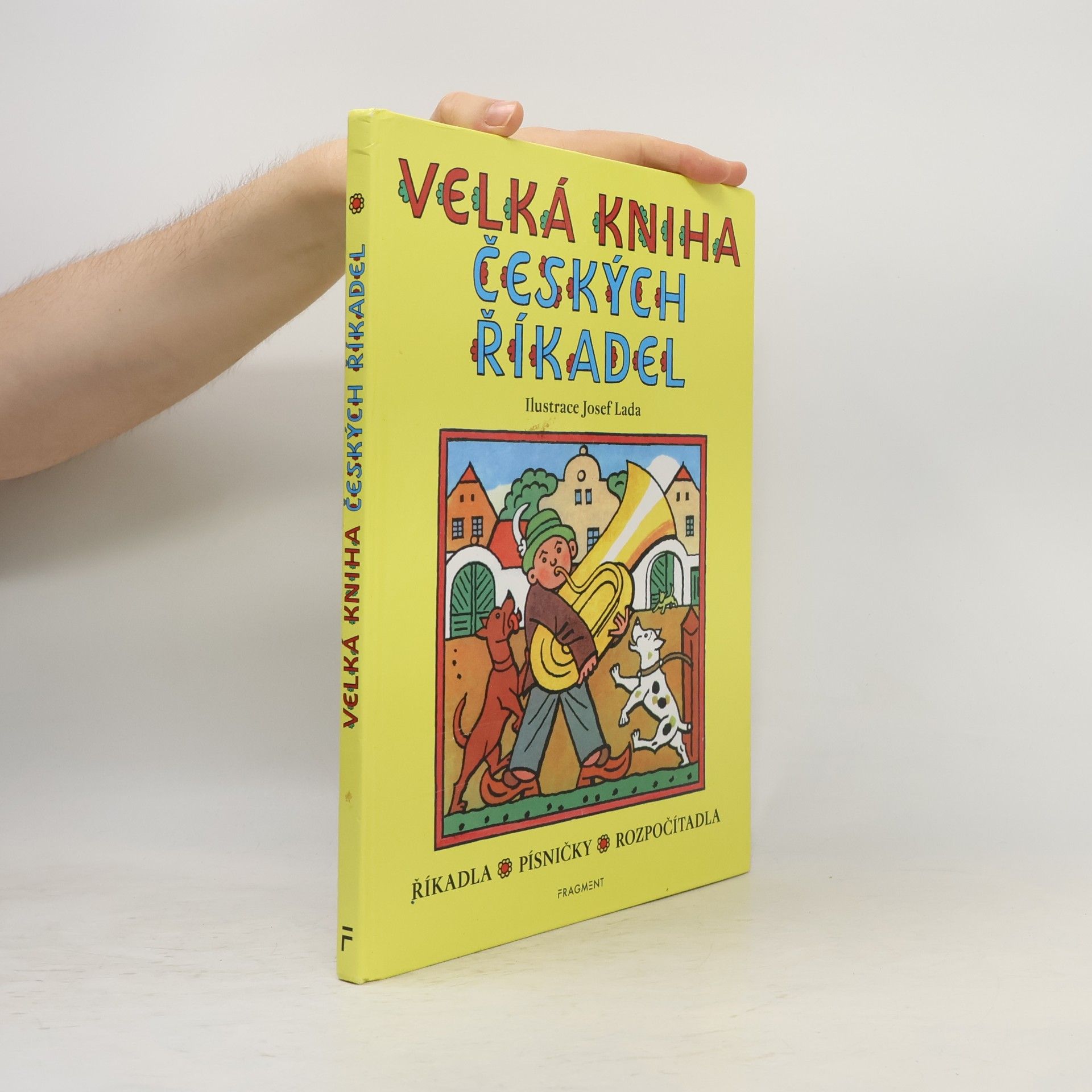 Josef Lada Velká kniha českých říkadel : říkadla, písničky, rozpočítadla