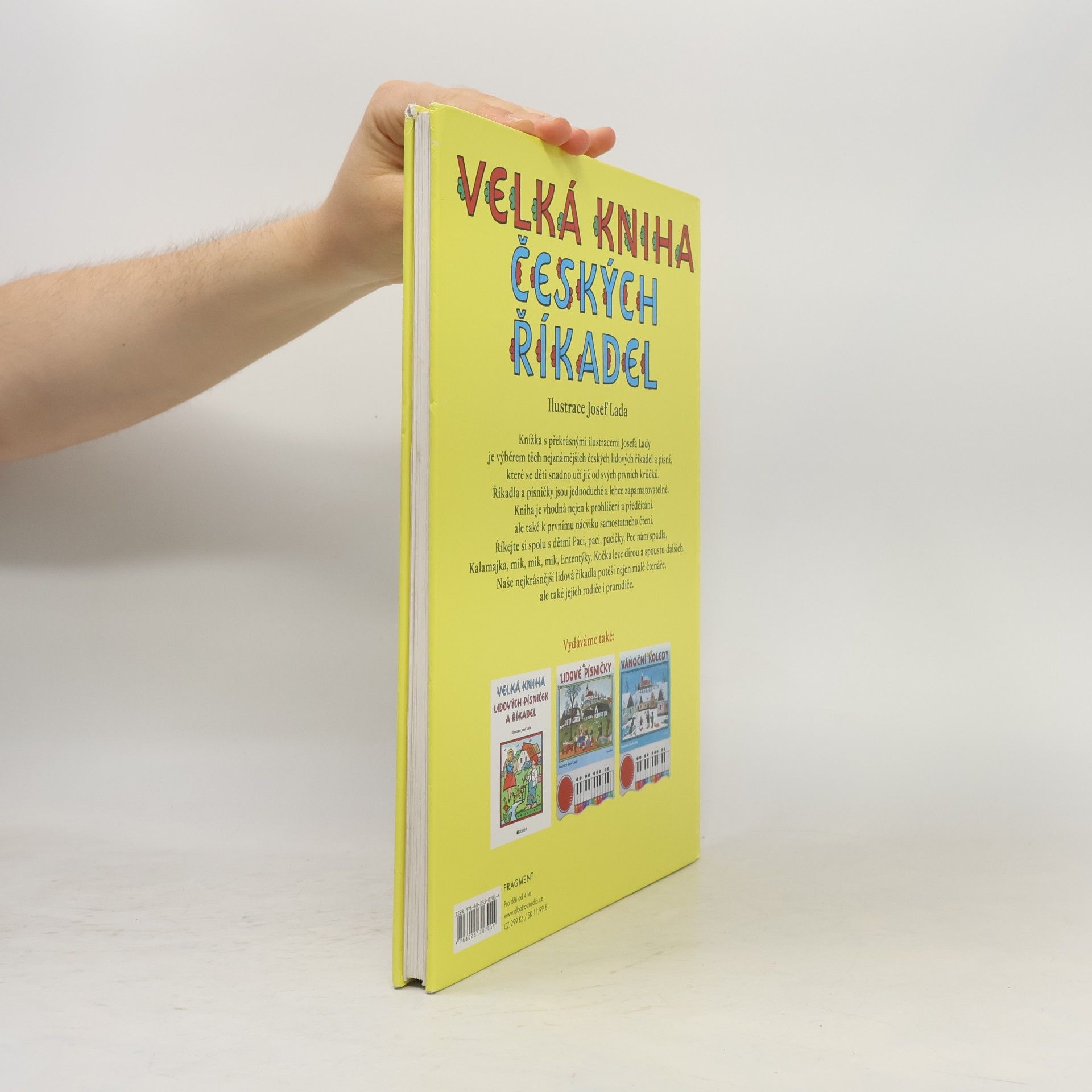 Josef Lada Velká kniha českých říkadel : říkadla, písničky, rozpočítadla