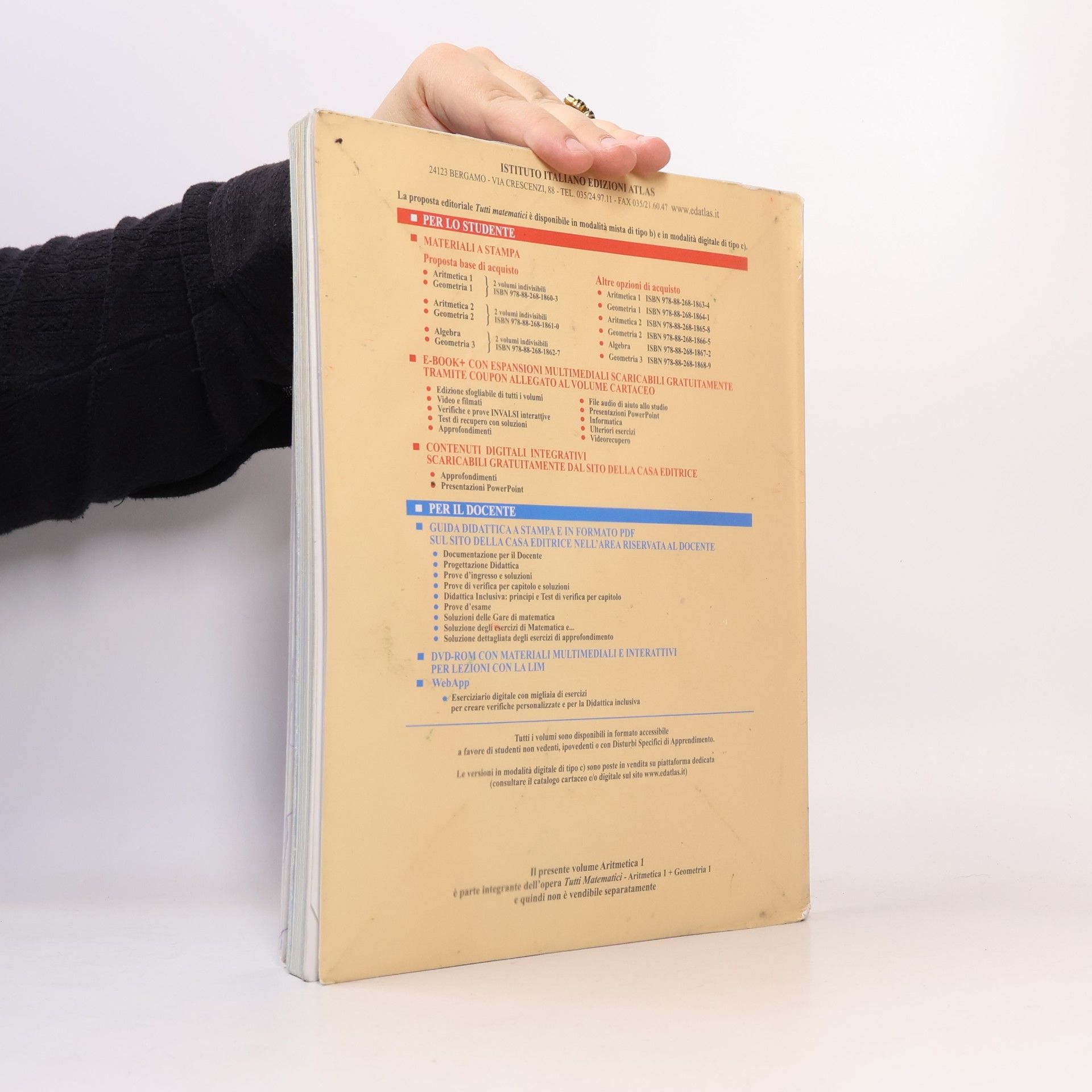 Autorenkollektiv Tutti matematici. Aritmetica 1