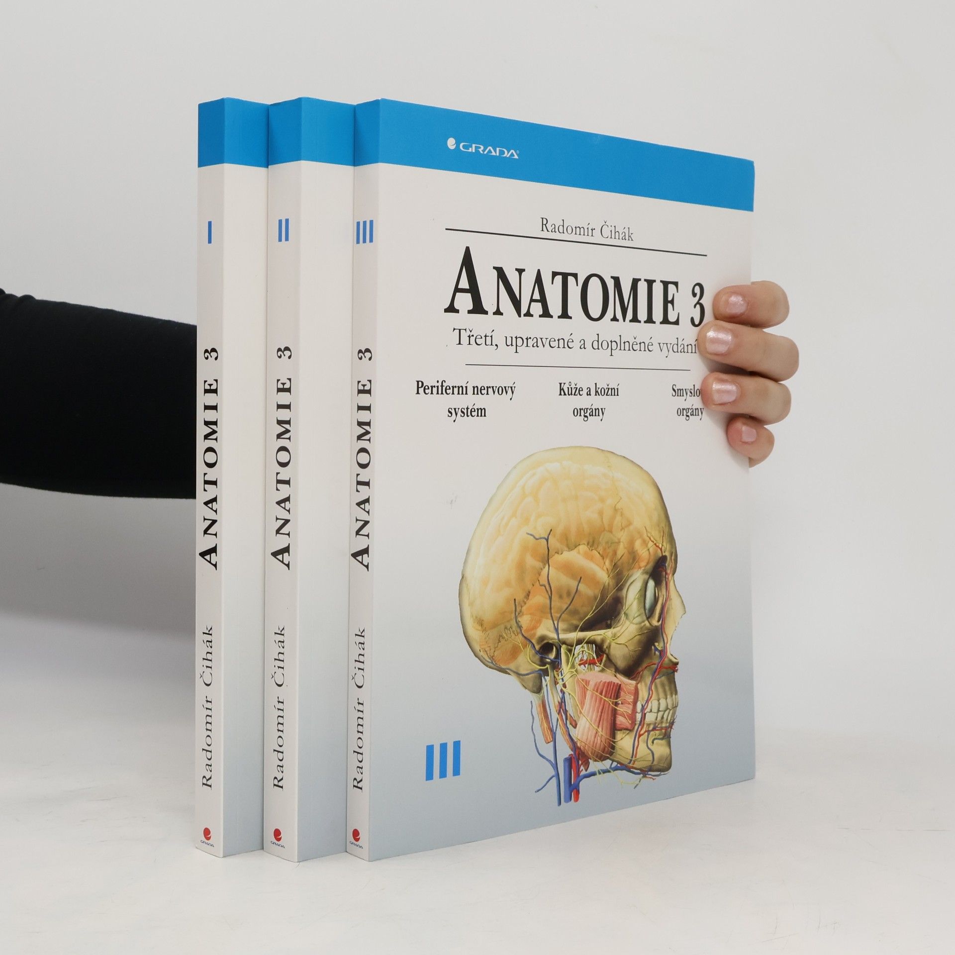 Radomír Čihák Anatomie 3. Svazky I-III