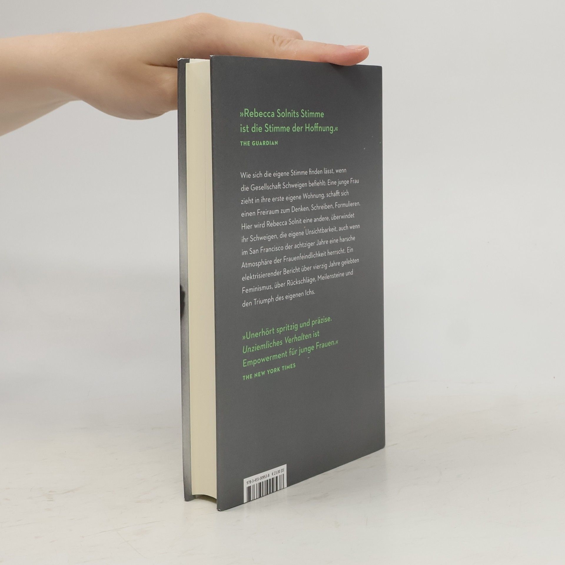Rebecca Solnit Unziemliches Verhalten