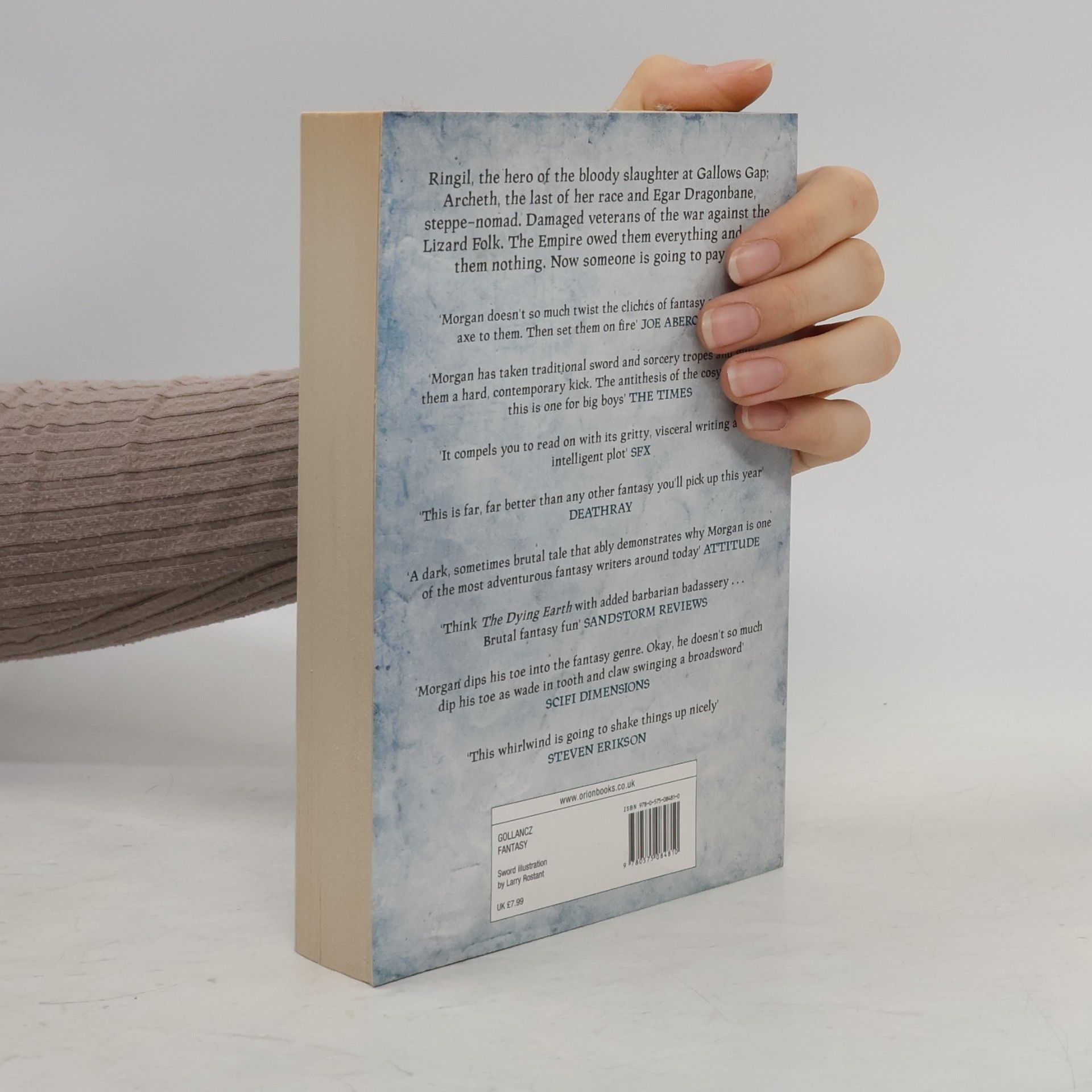 Richard Morgan The Steel Remains. Glühender Stahl, englische Ausgabe