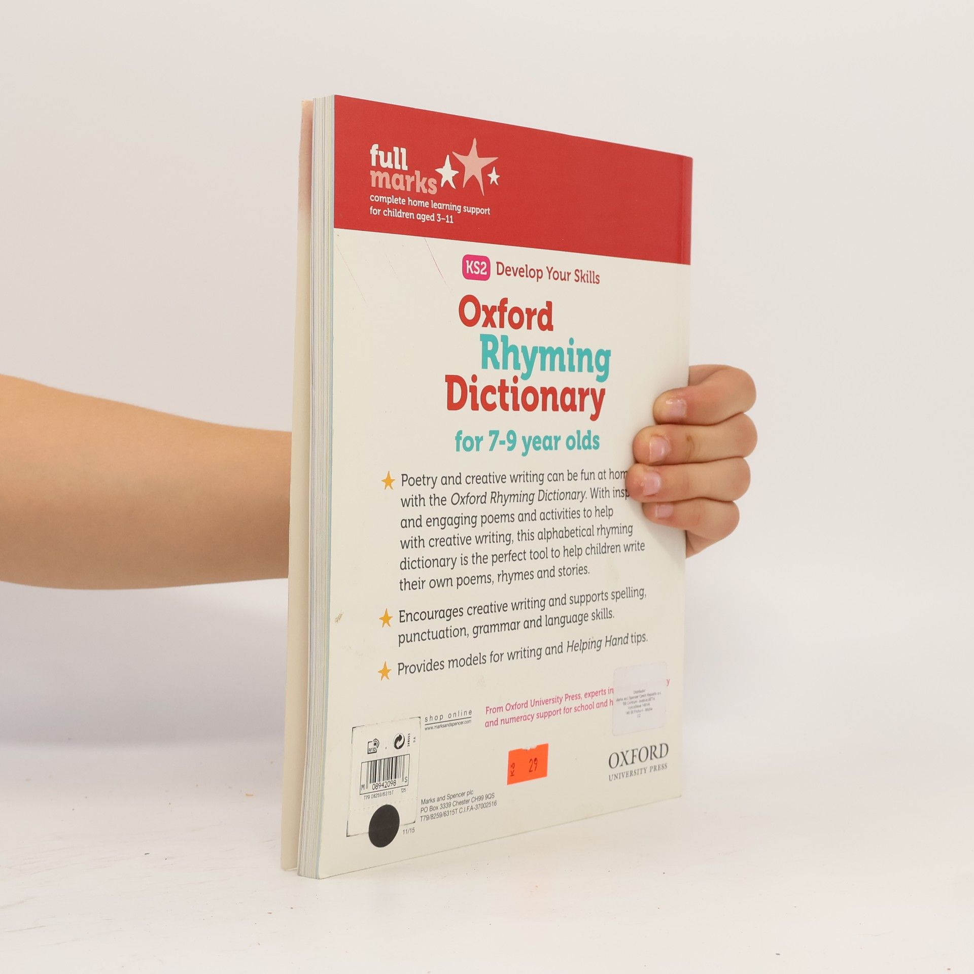 Kolektiv autorů Oxford Rhyming Dictionary with Creative Writing Toolkit