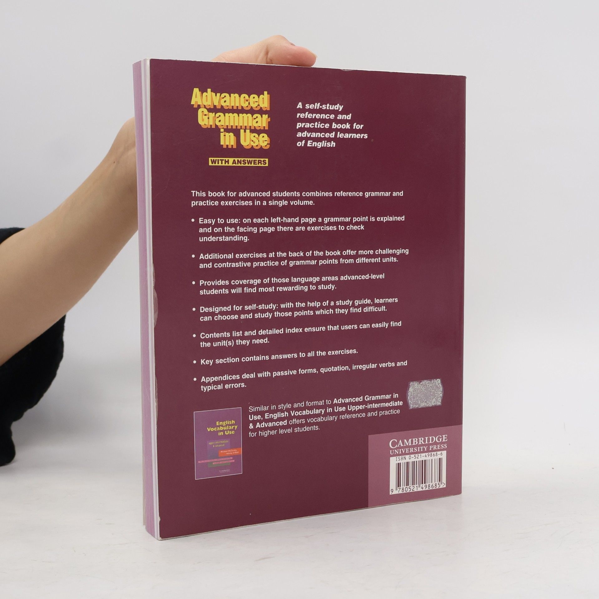 Martin Hewings Advanced Grammar in Use. Practice Book