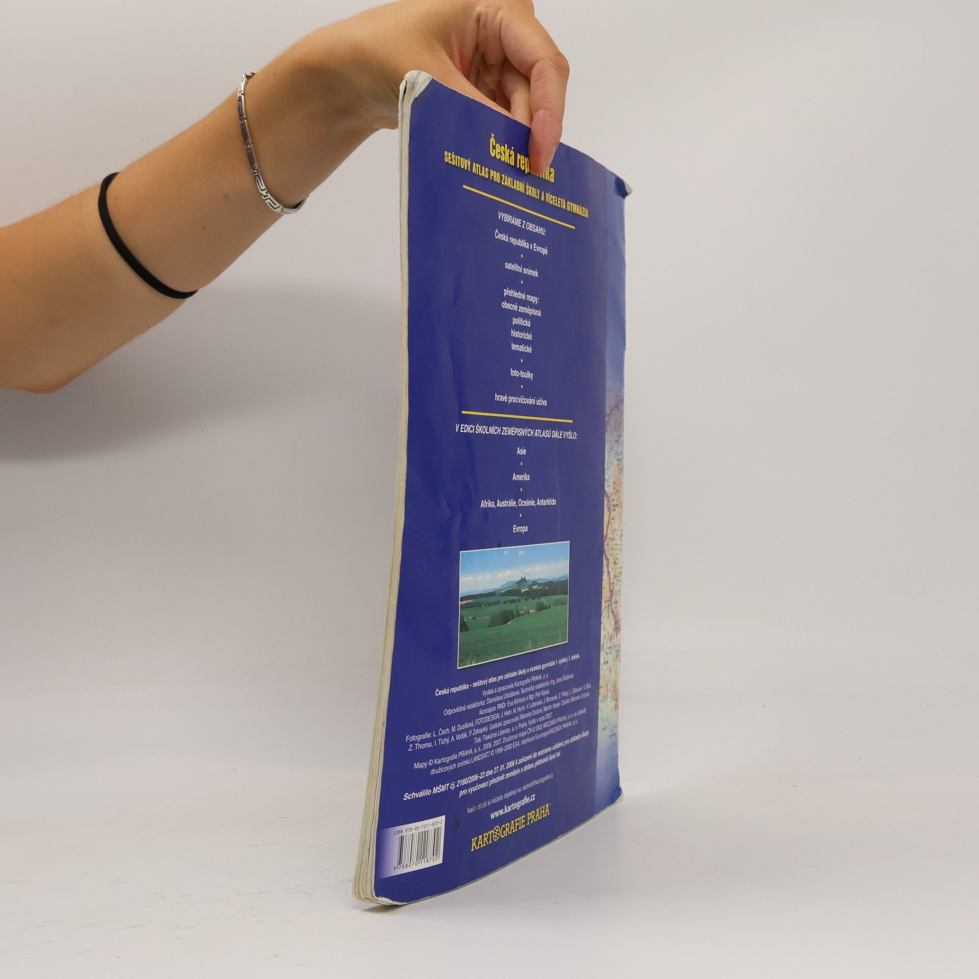 Autorenkollektiv Česká republika. Sešitový atlas pro základní školy a víceletá gymnázia