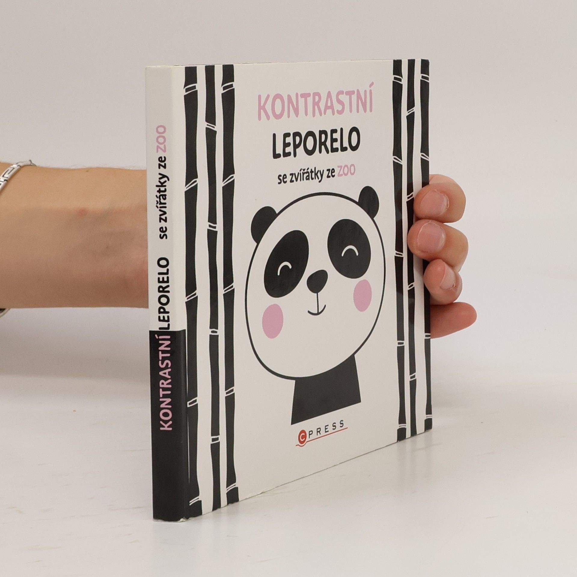 Autorenkollektiv Kontrastní leporelo. Se zvířátky ze zoo