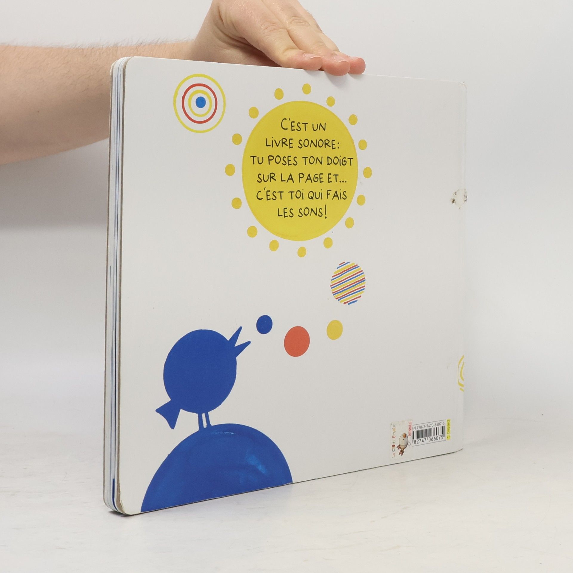 Hervé Tullet Oh ! Un livre qui fait des sons