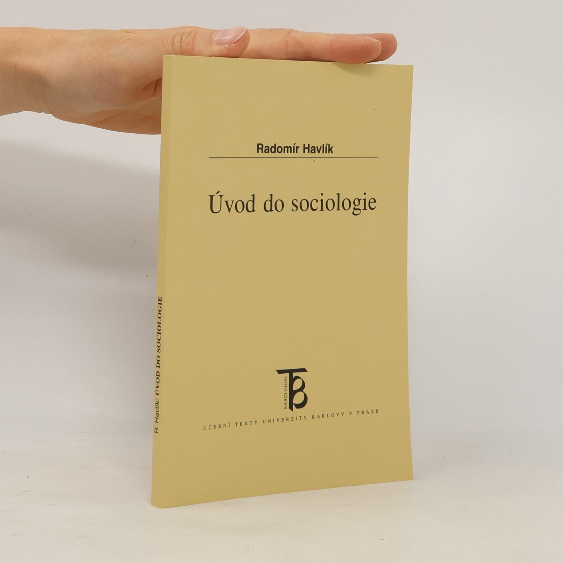 Radomír Havlík Úvod do sociologie