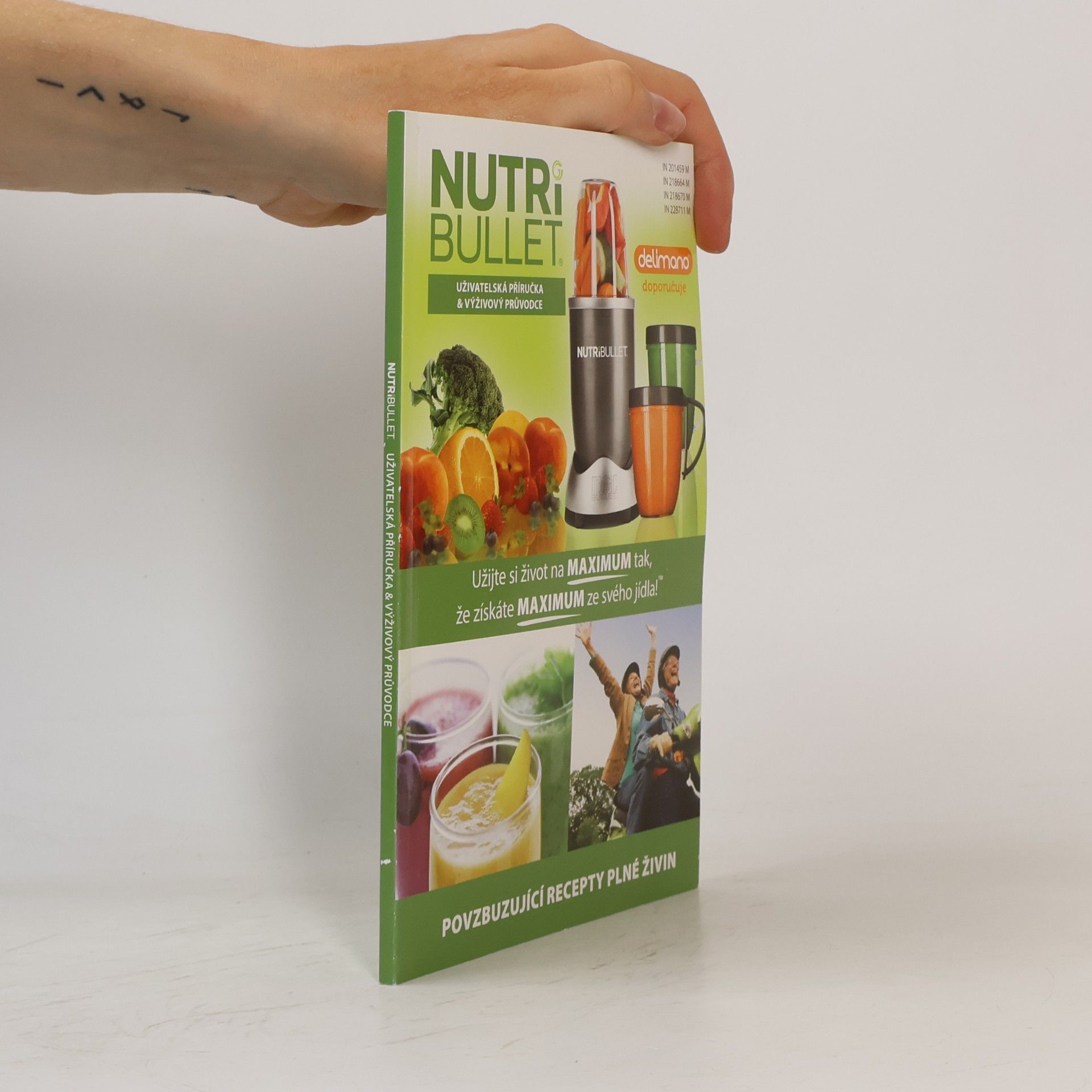 Kolektív autorov NutriBullet. Uživatelská příručka & výživový průvodce