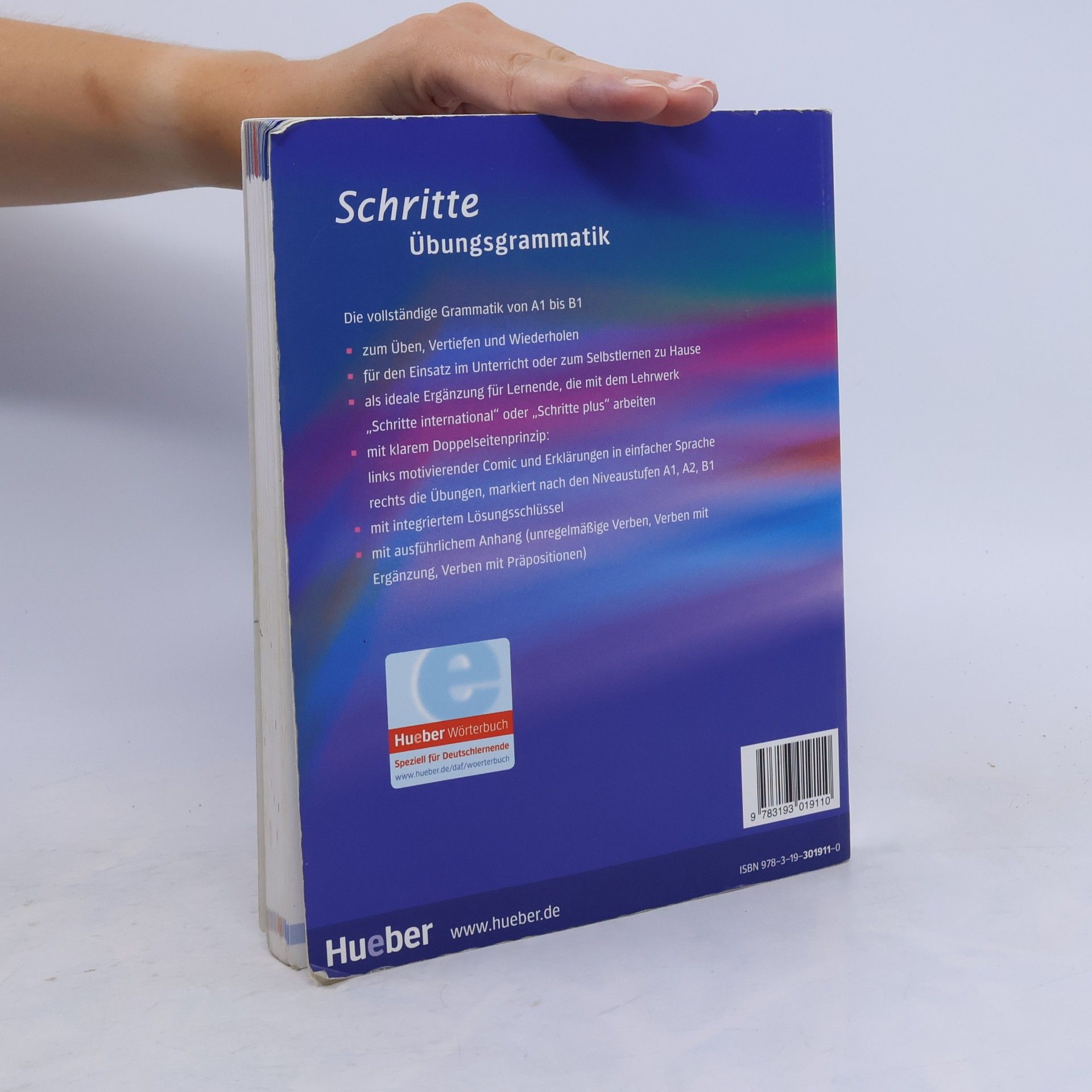Barbara Gottstein Schramm Schritte : Übungsgrammatik. Niveau A1-B1