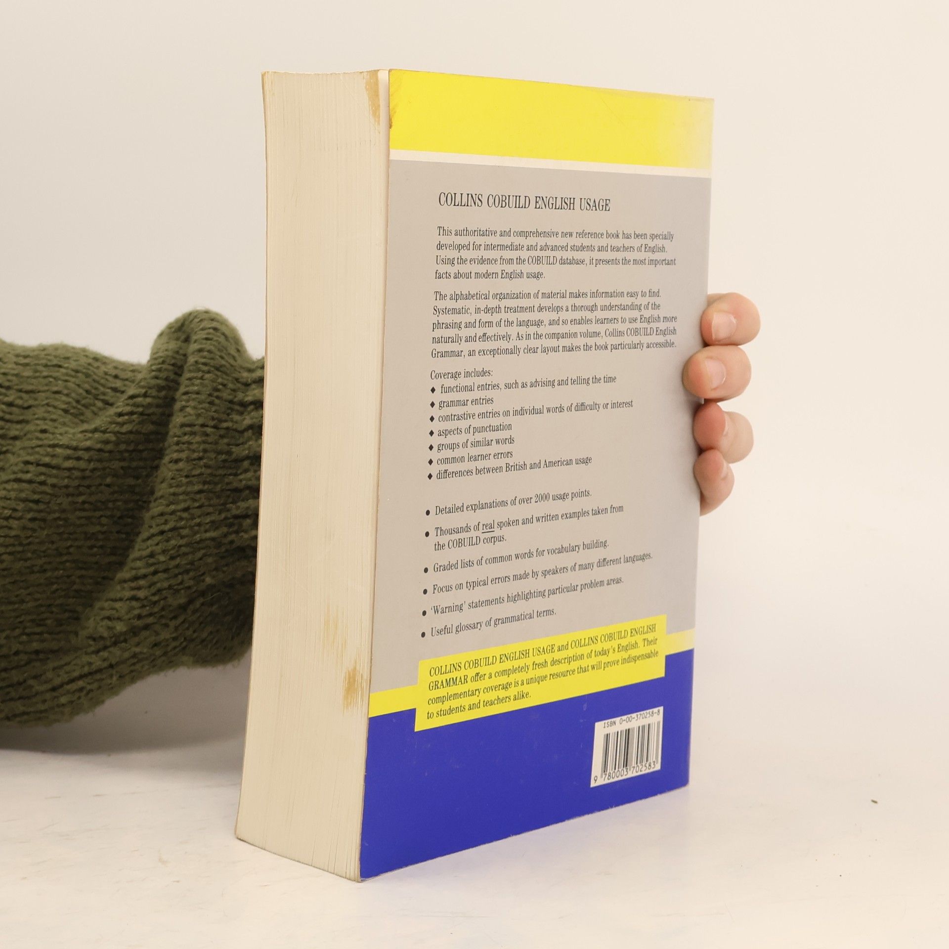 Autores varios Collins Cobuild. English Usage