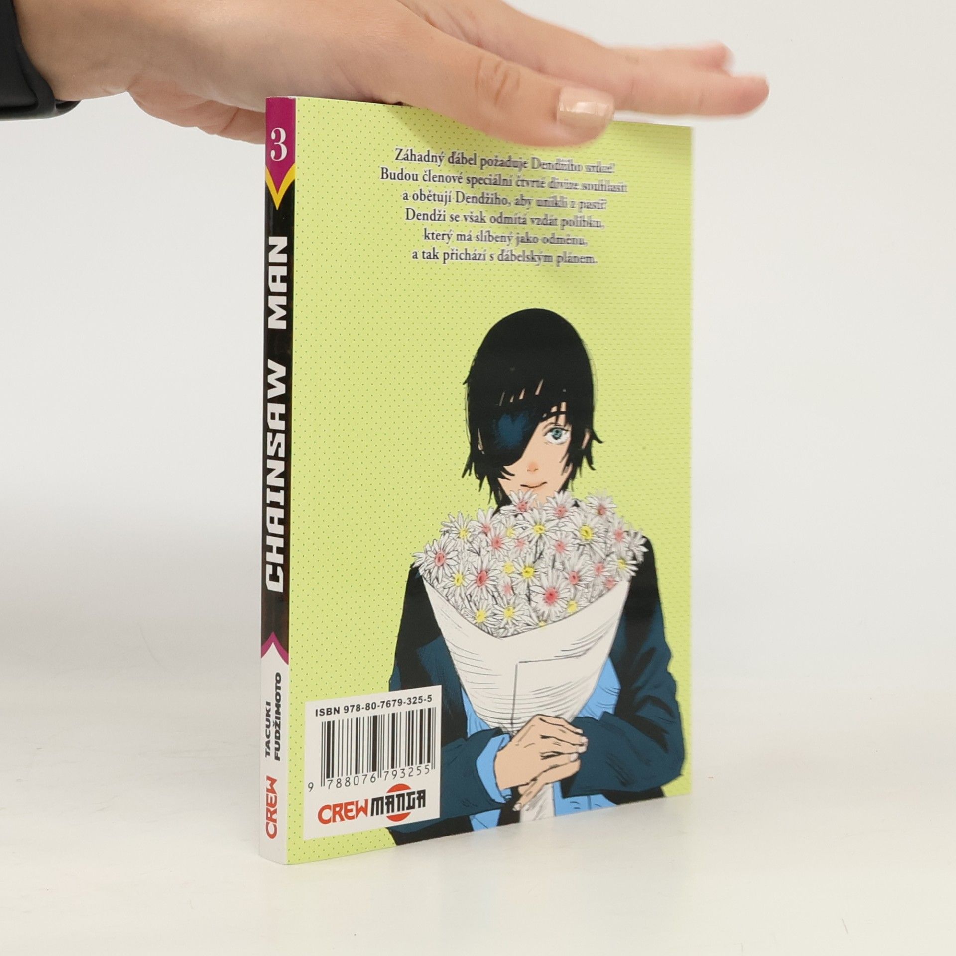 Tatsuki Fujimoto Chainsaw man 3. Zabít Dendžiho