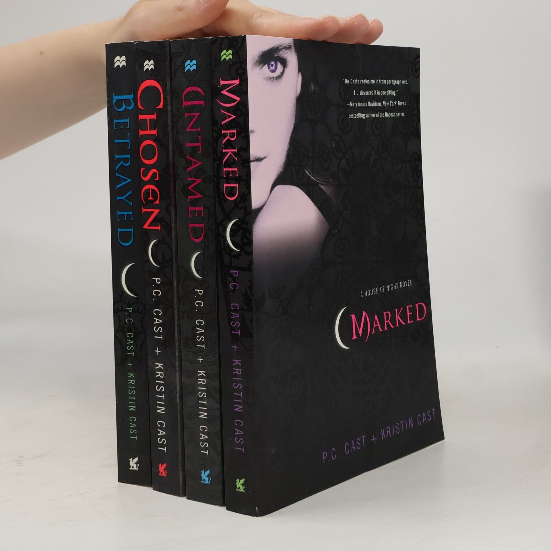 Phyllis Christine Cast House of Night Boxed Set (books 1-4)