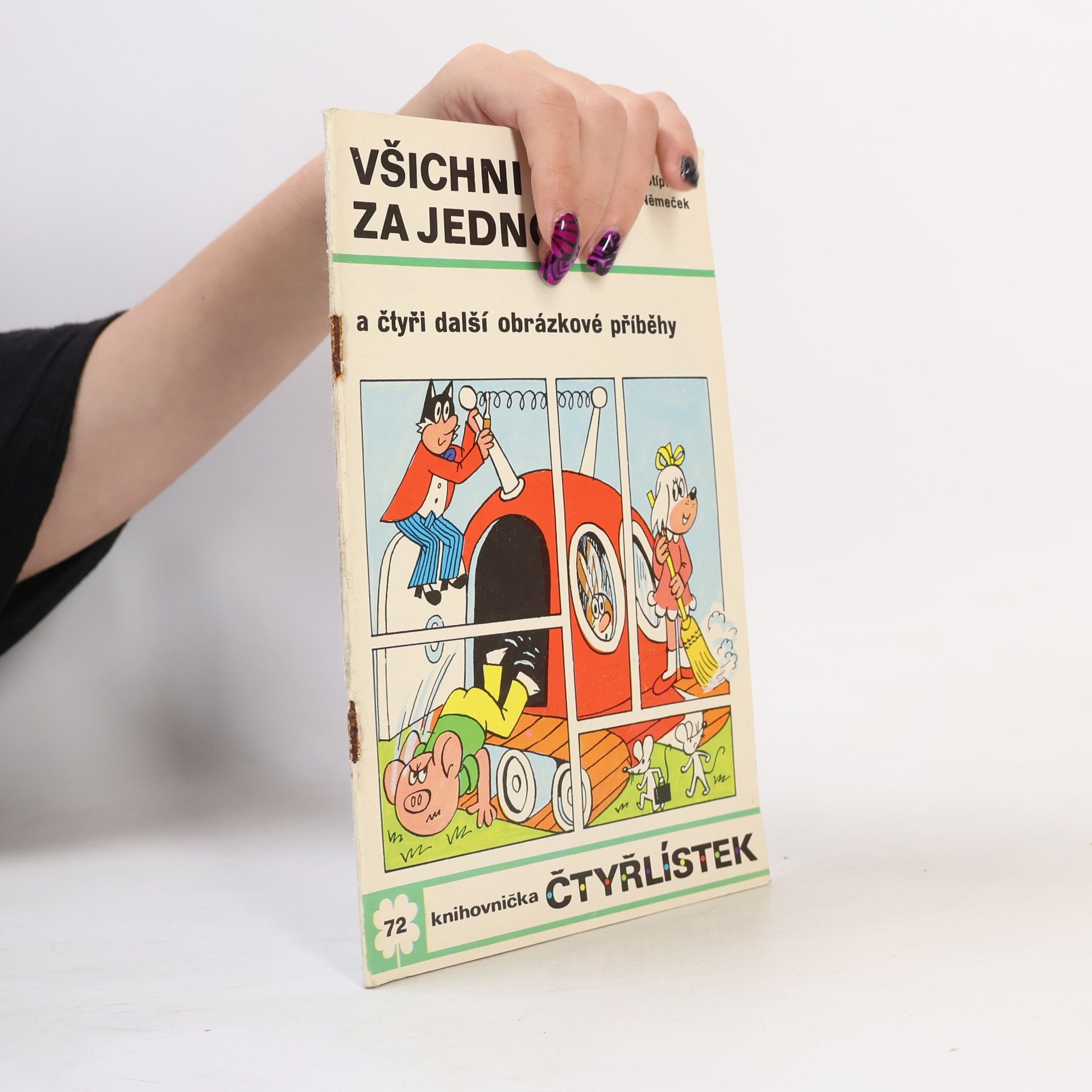 Jaroslav Němeček Čtyřlístek 72. Všichni za jednoho