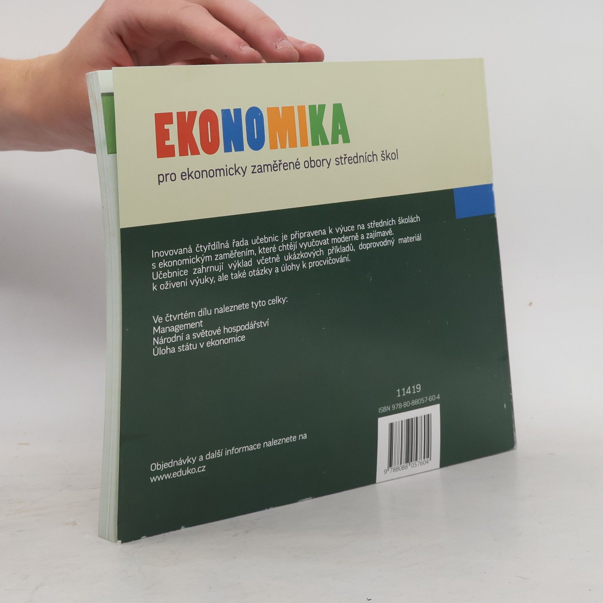 Petr Klínský Ekonomika pro ekonomicky zaměřené obory středních škol