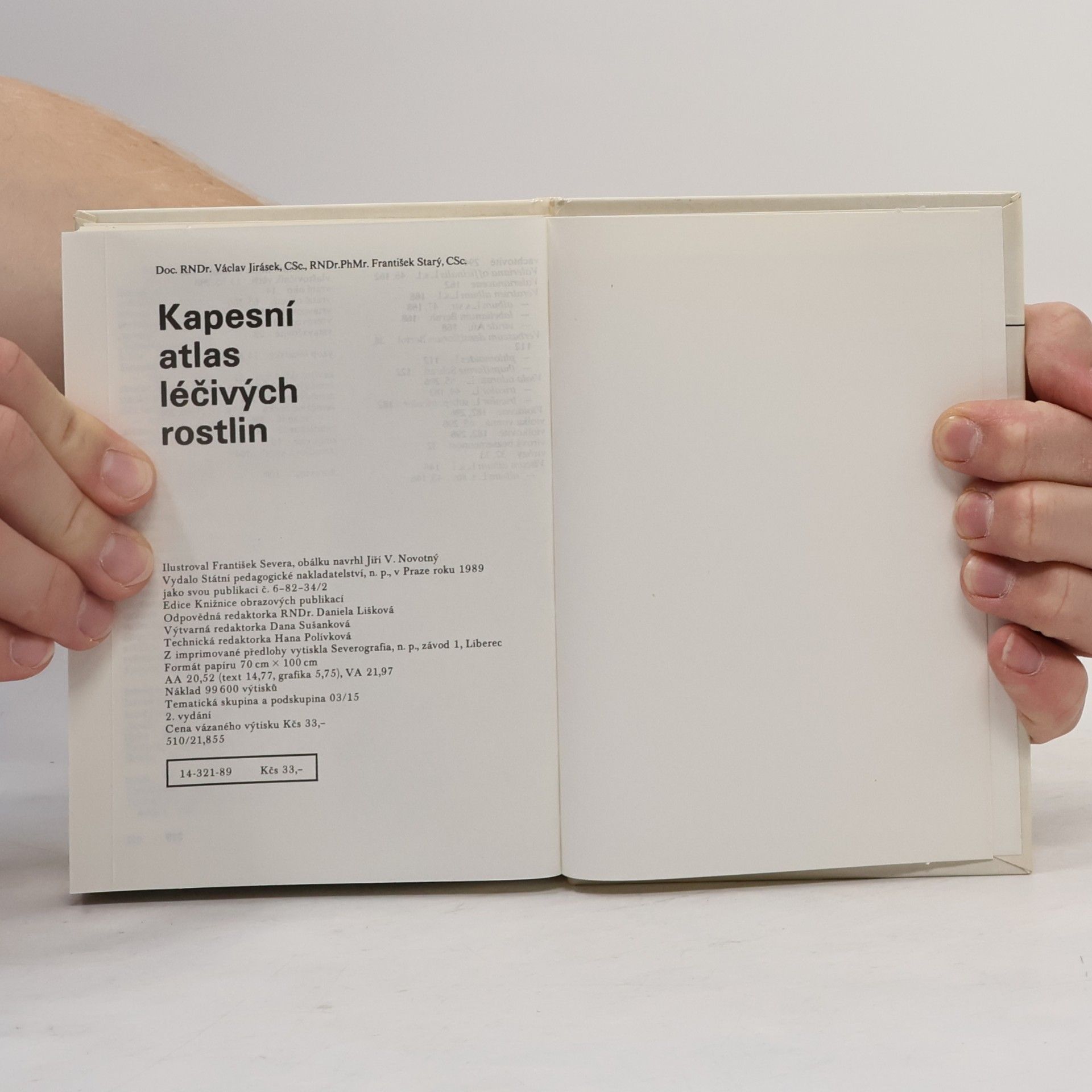 Václav Jirásek Kapesní atlas léčivých rostlin