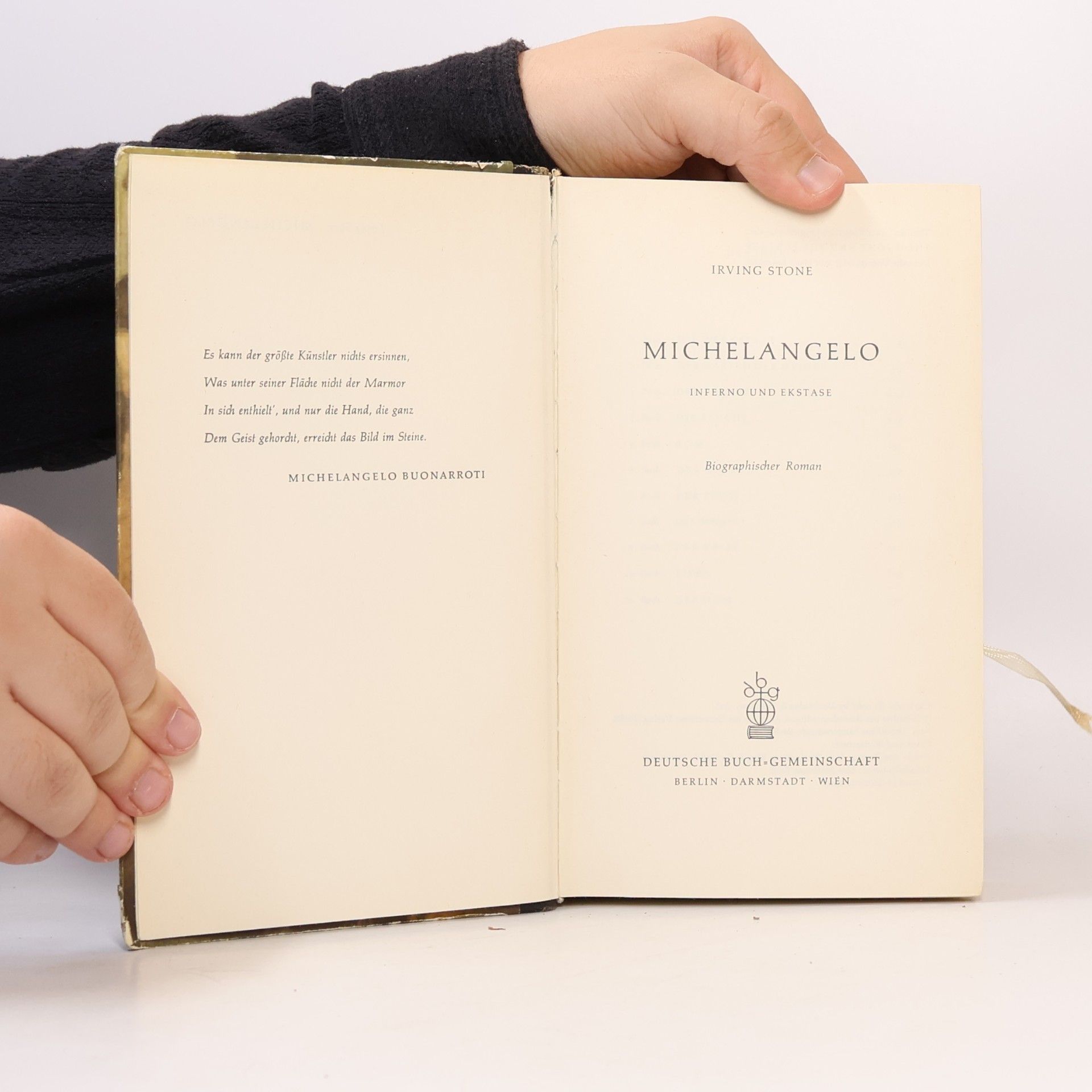 Irving Stone Michelangelo. Inferno und Ekstase