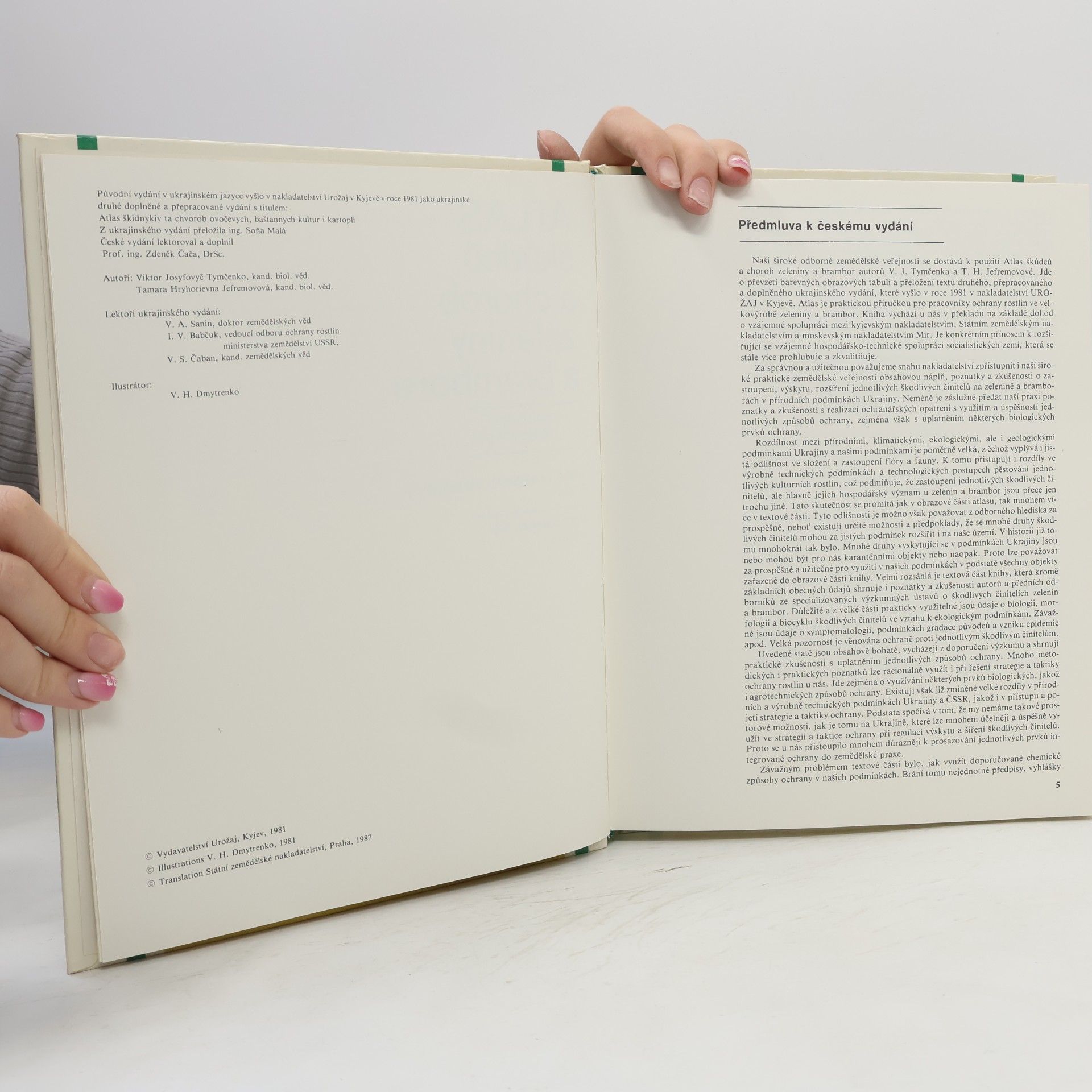 Autorenkollektiv Atlas škůdců a chorob zeleniny a bramboru