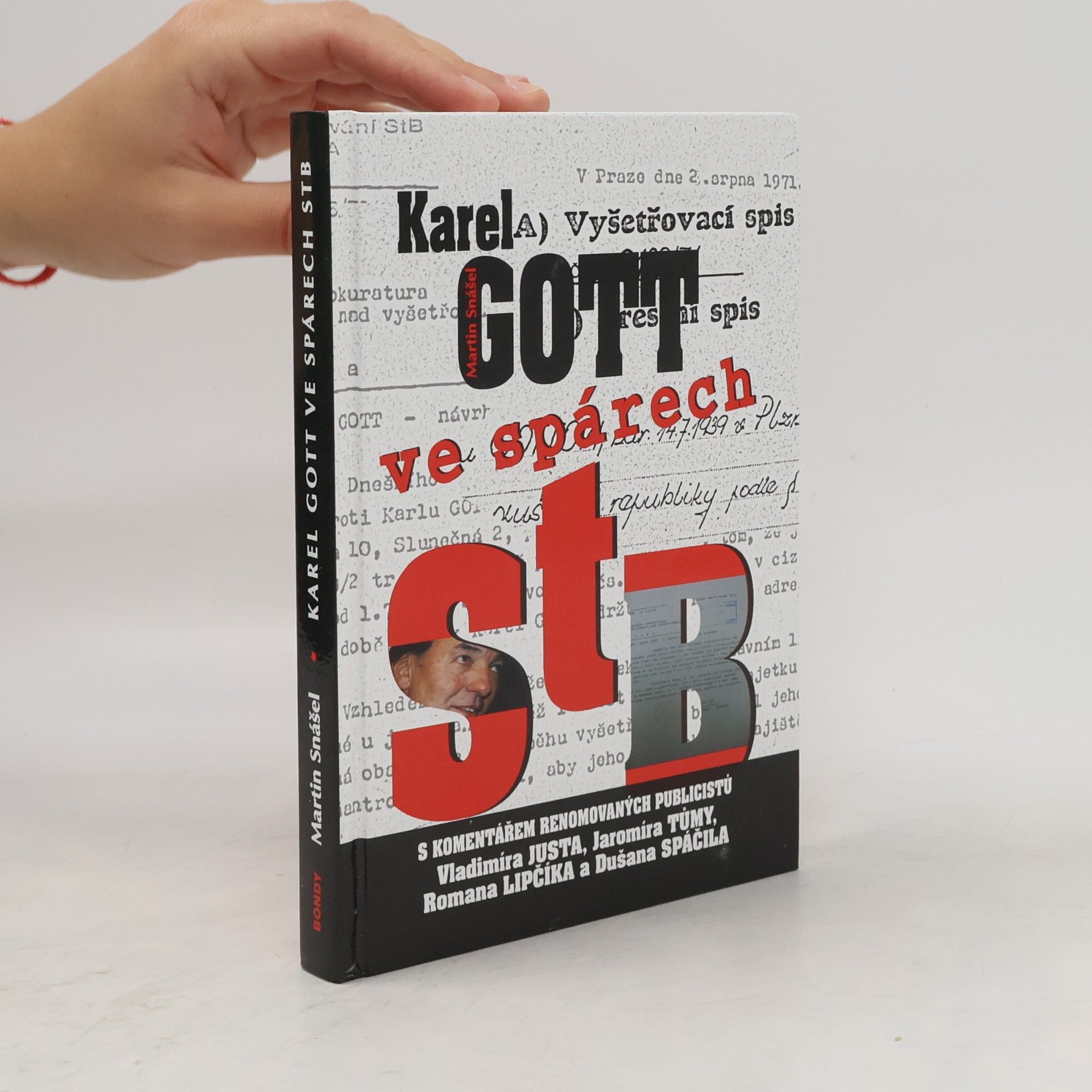 Martin Snášel Karel Gott ve spárech StB