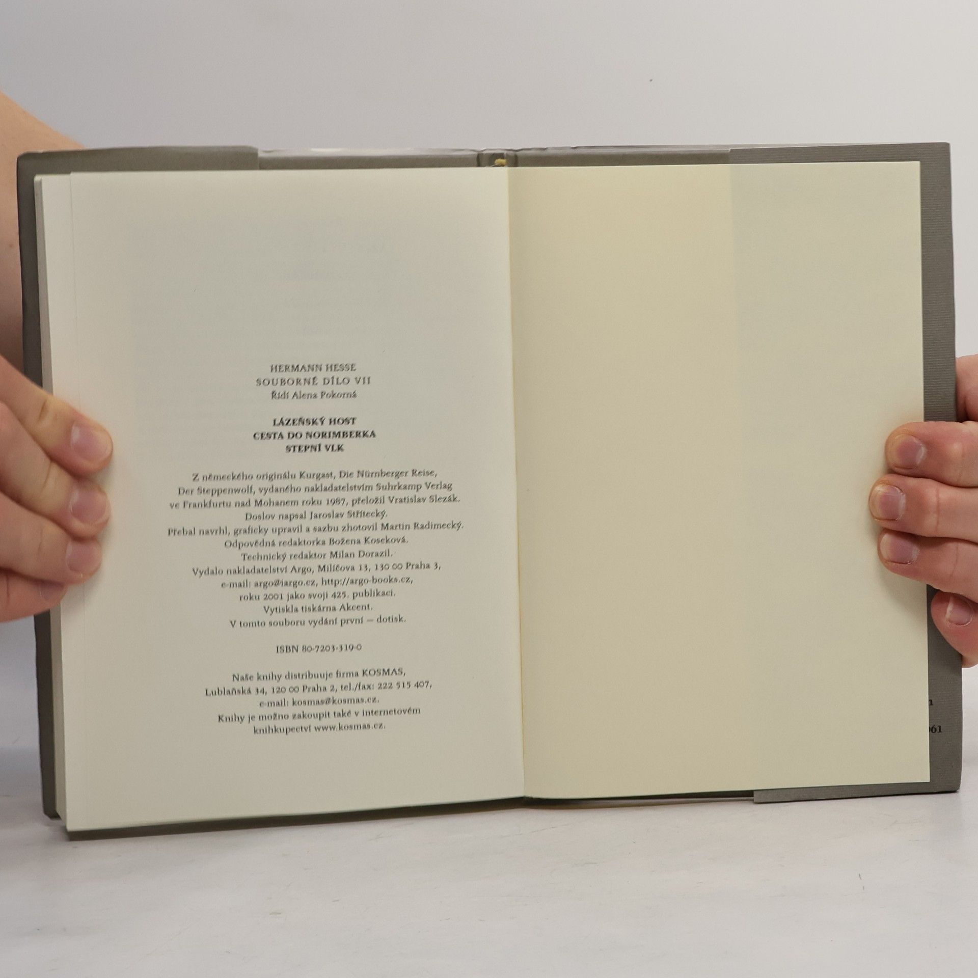Hermann Hesse Souborné dílo VII. Lázeňský host. Cesta do Norimberka. Stepní vlk