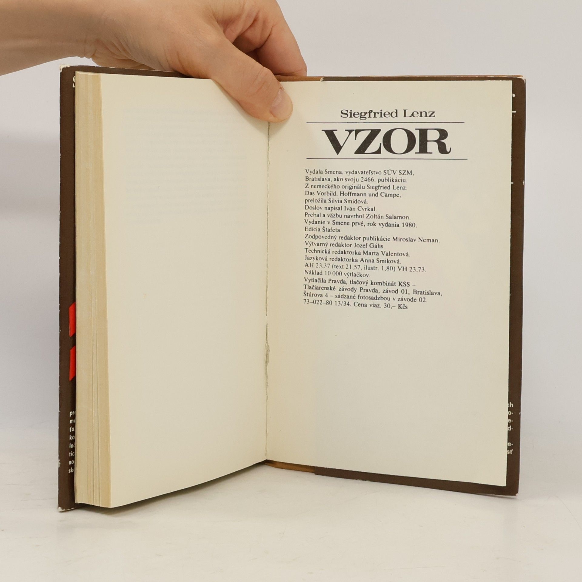 Siegfried Lenz Vzor