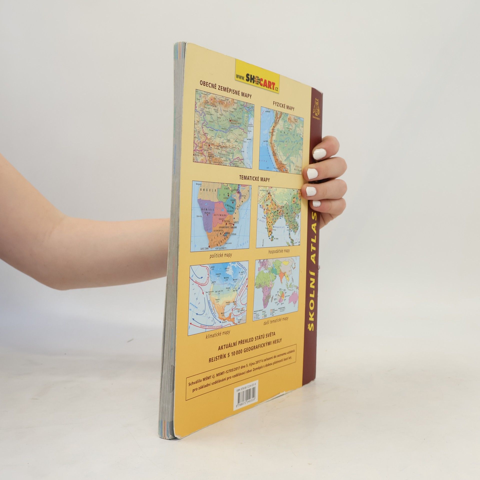 Pavla Tesaříková Školní atlas světa