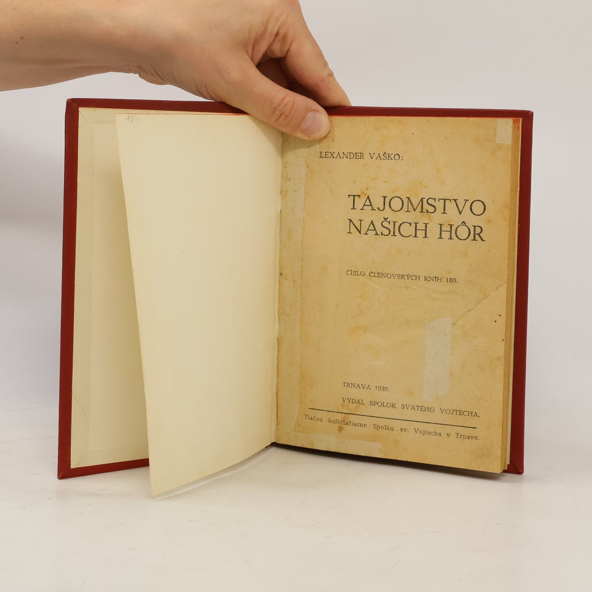 Alexander Vaško Tajomstvo našich hôr