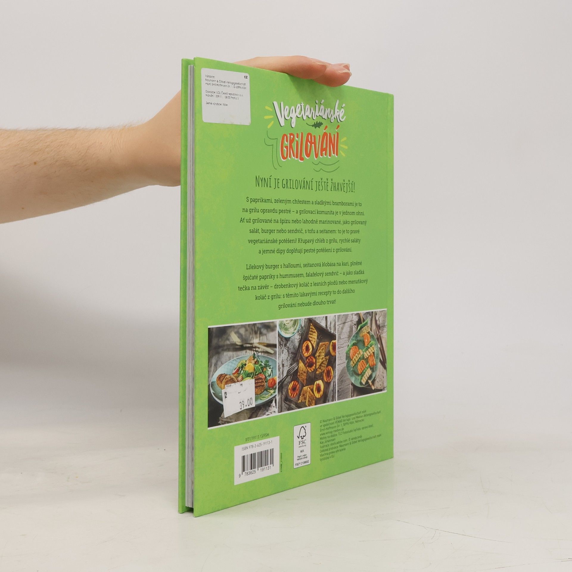 Kolektiv autorů Vegetariánské grilování