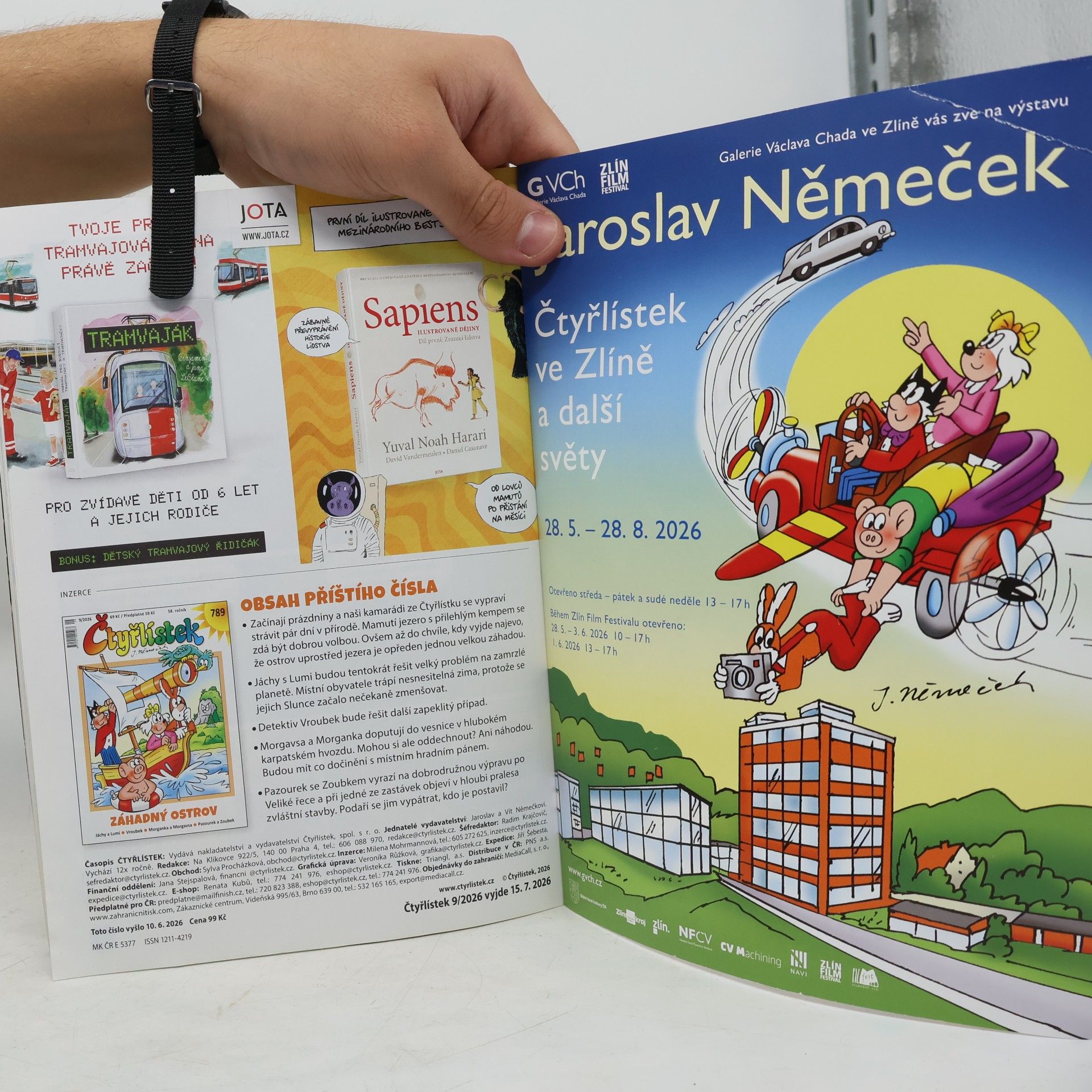 Kolektiv autorů Čtyřlístek 7-8/2026, č. 787-788
