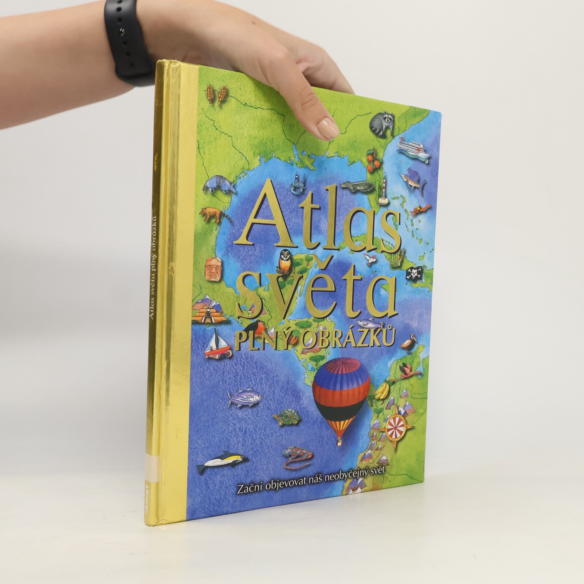 Helen Cann Atlas světa plný obrázků