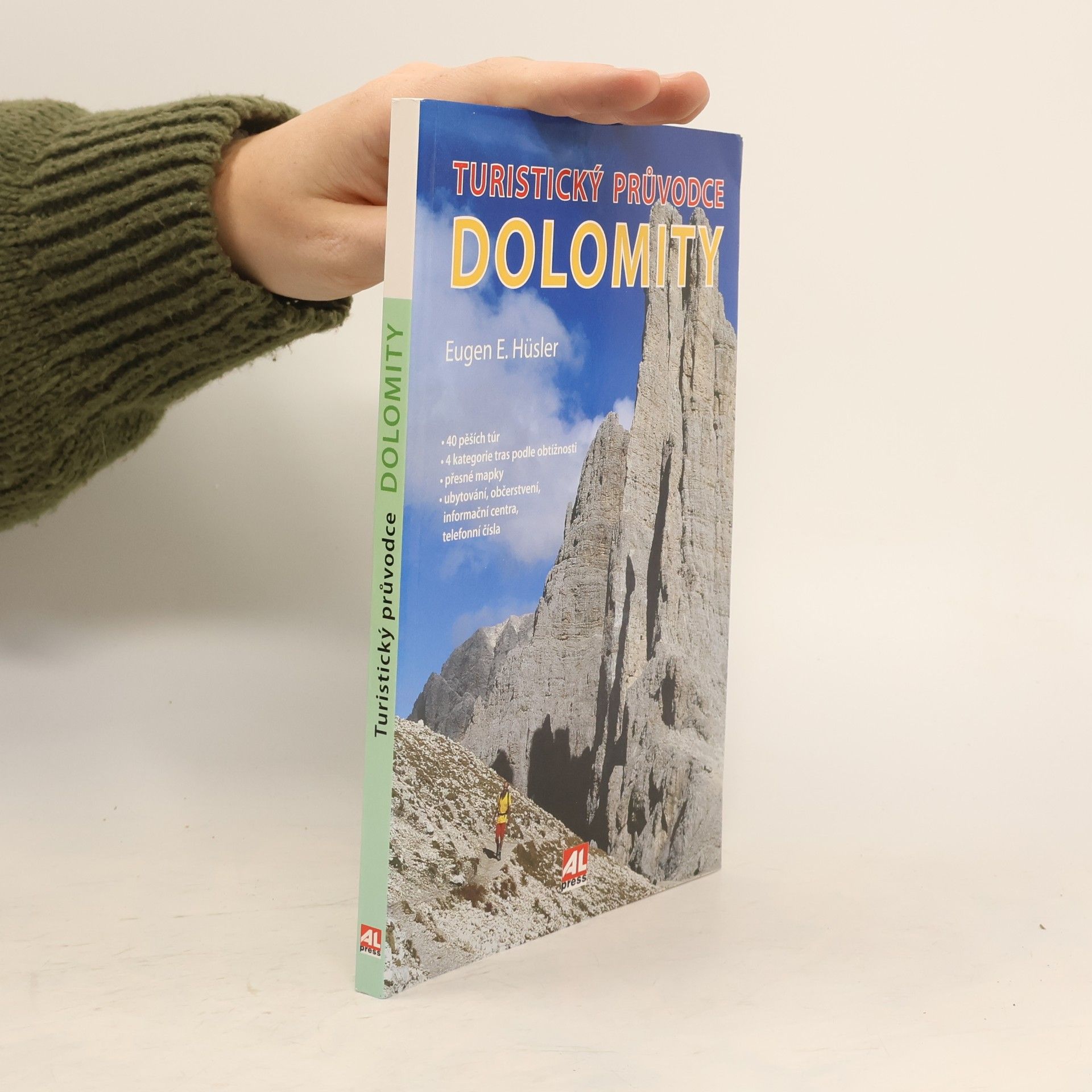 Eugen E. Hüsler Turistický průvodce Dolomity