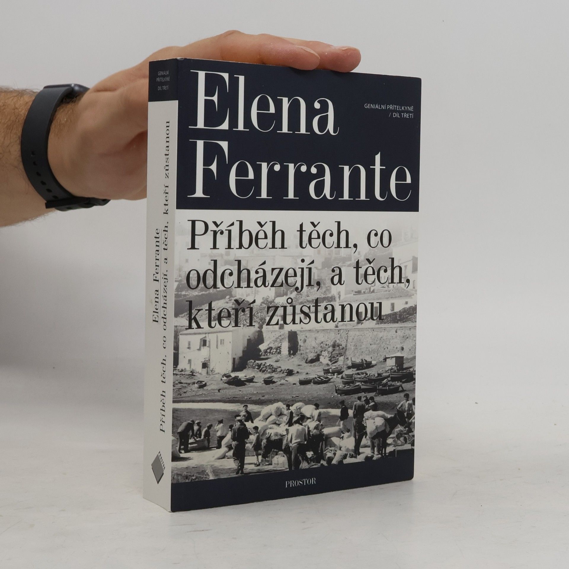Elena Ferrante Geniální přítelkyně 3. Příběh těch, co odcházejí, a těch, kteří zůstanou