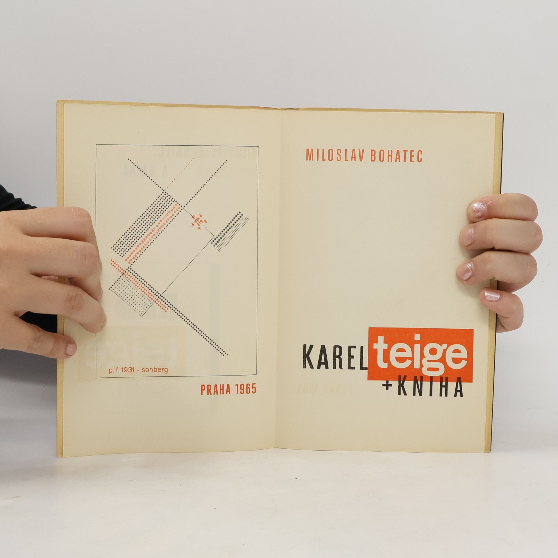 Miloslav Bohatec Karel Teige