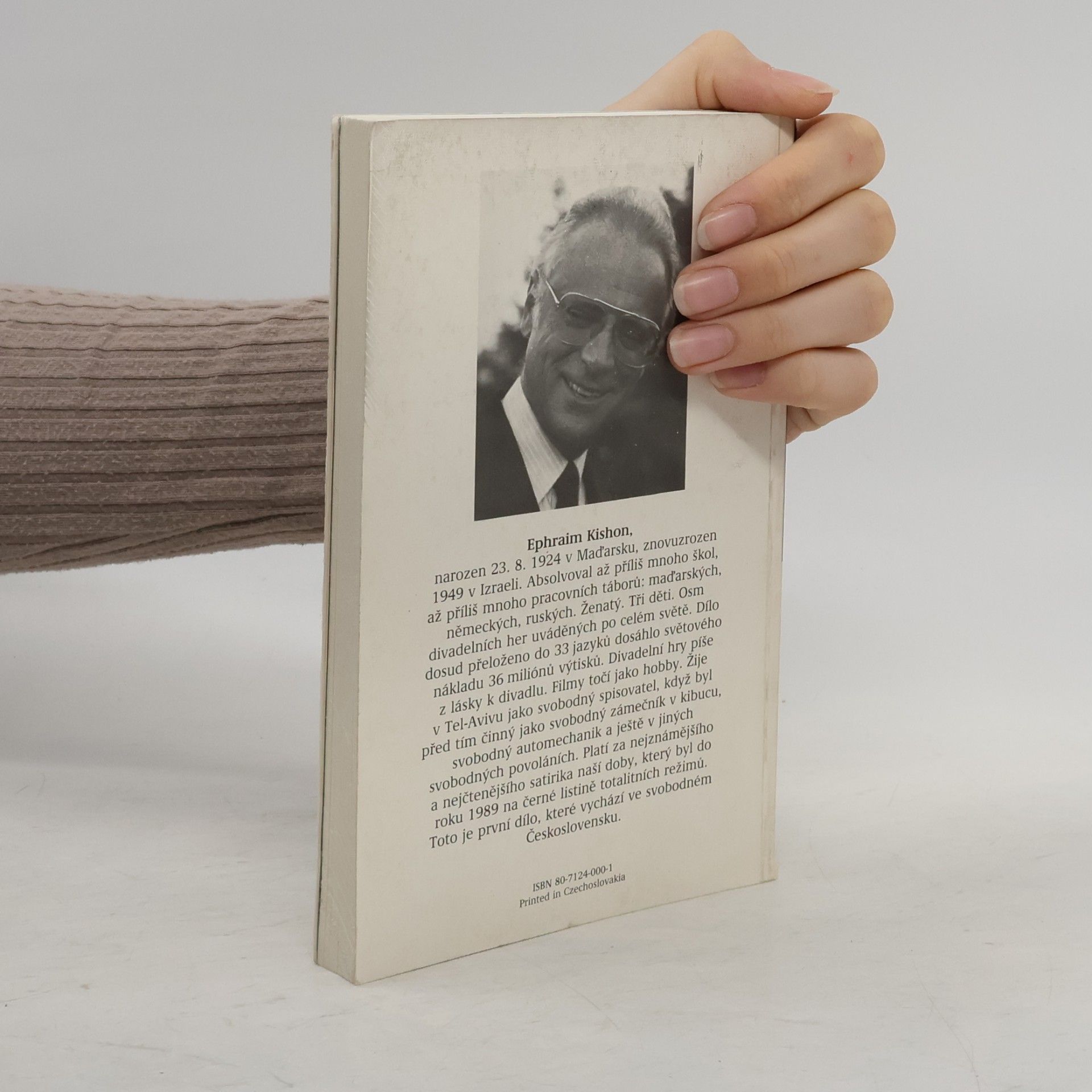 Ephraim Kishon Inkognito v Praze