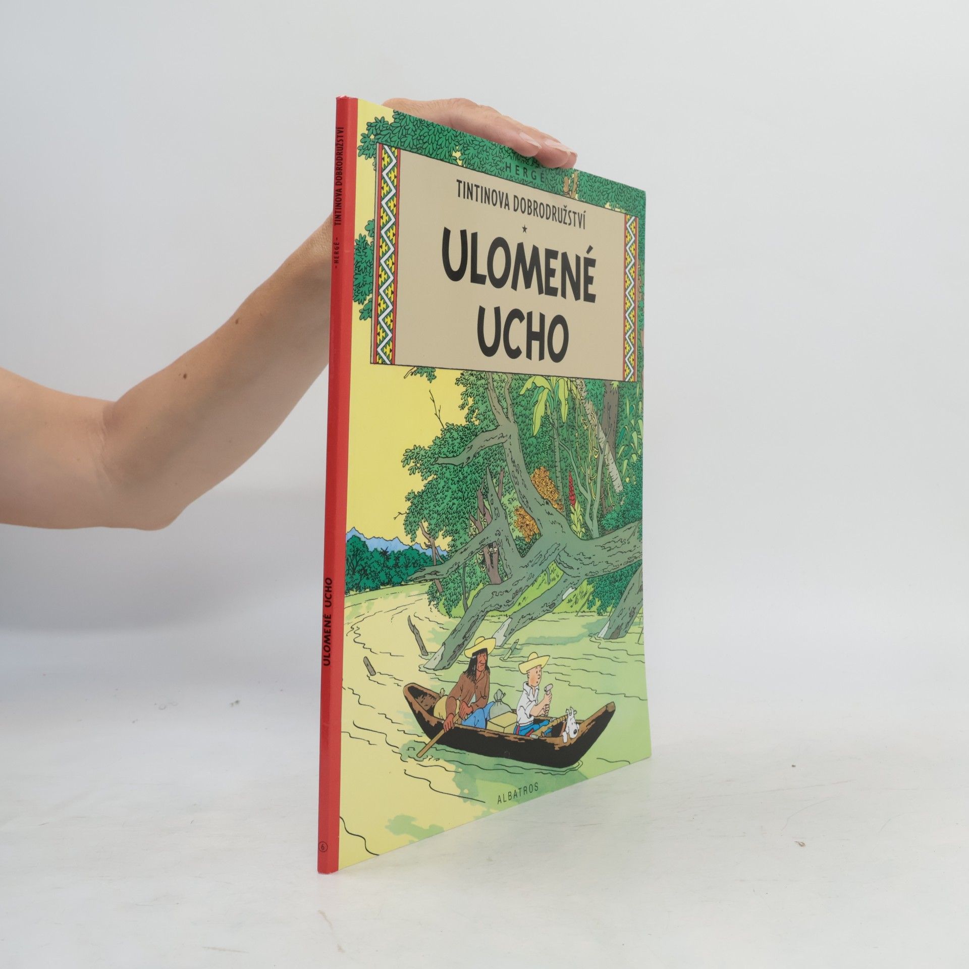 Hergé Ulomené ucho