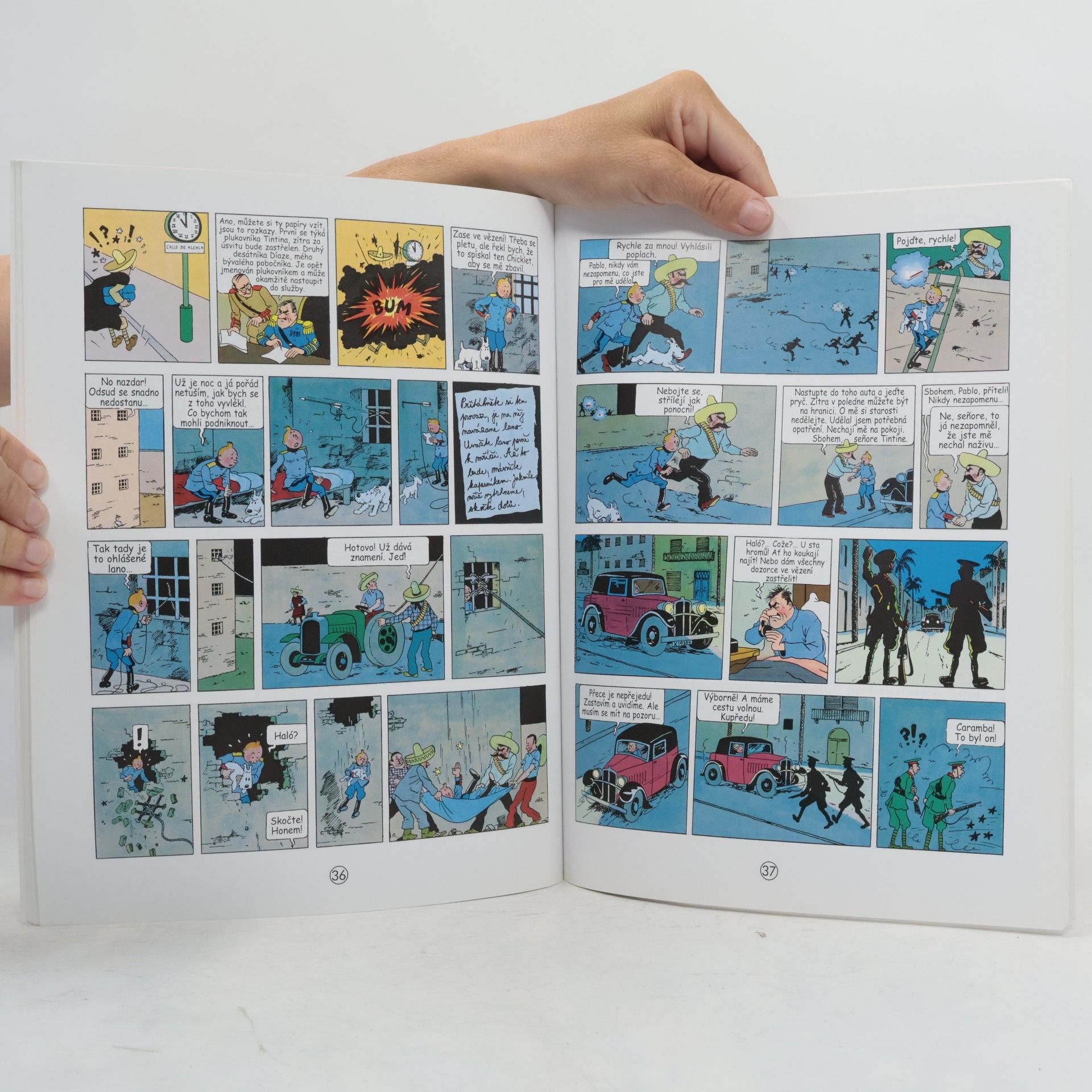 Hergé Ulomené ucho