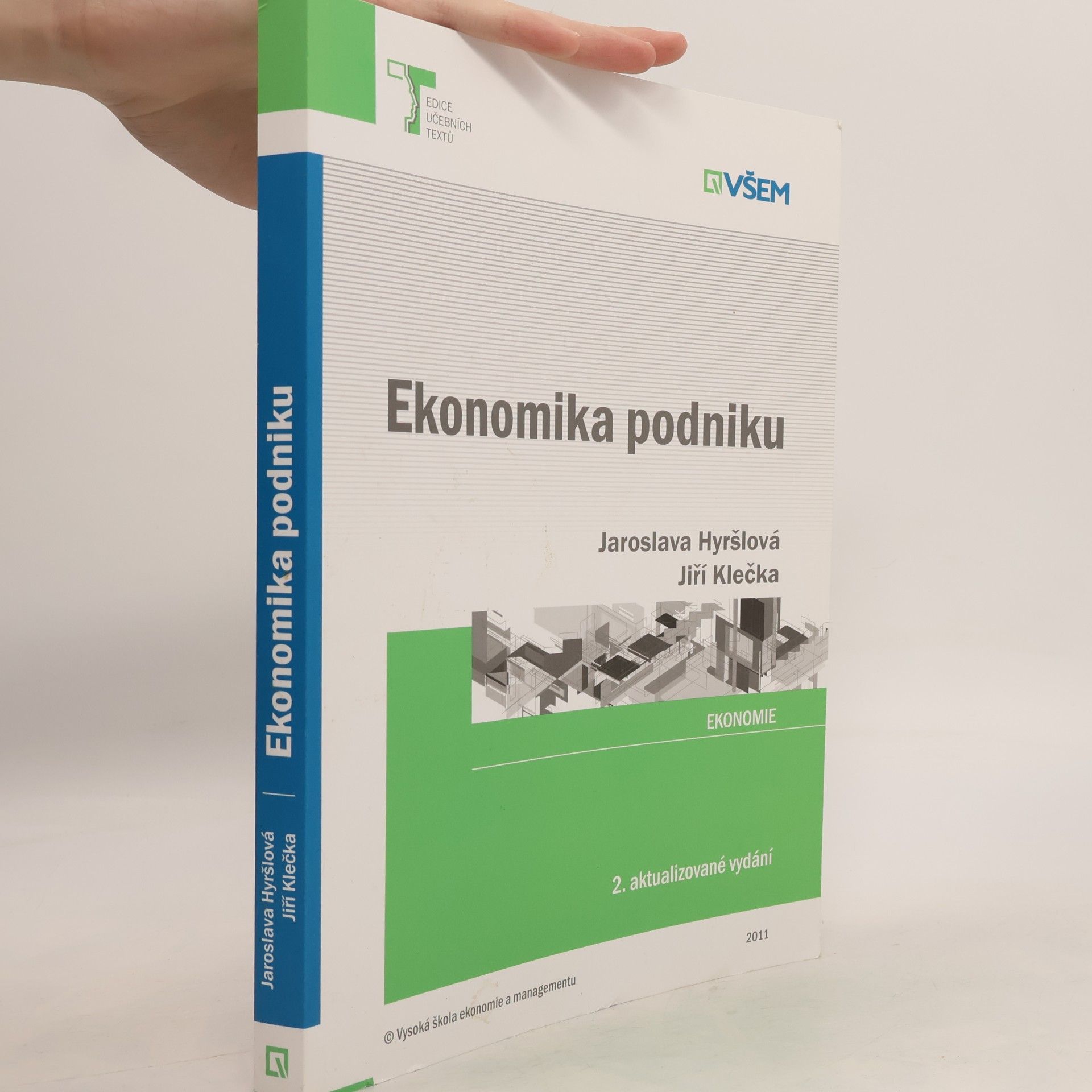 Jaroslava Hyršlová Ekonomika podniku